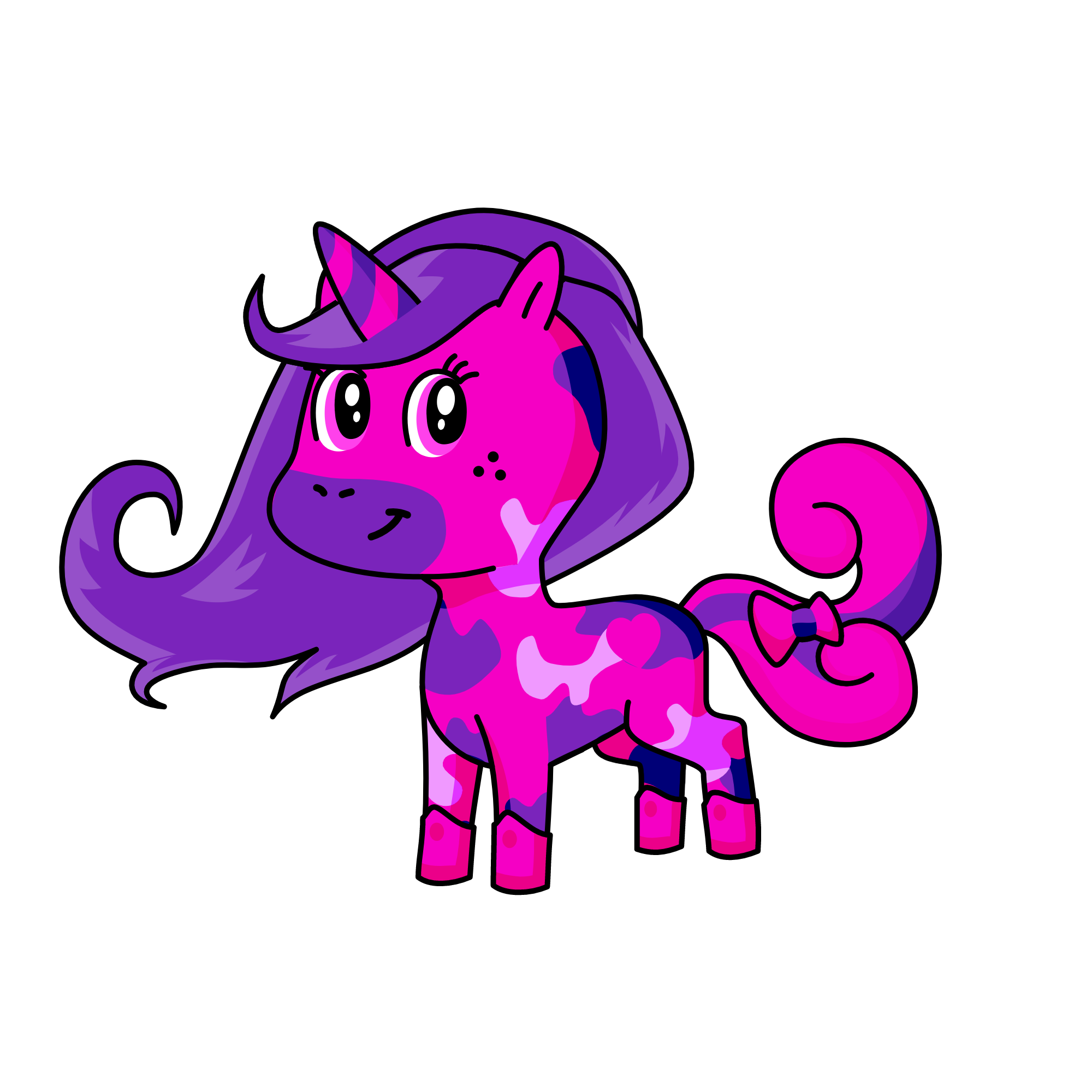 pinkie pie, the unicorn