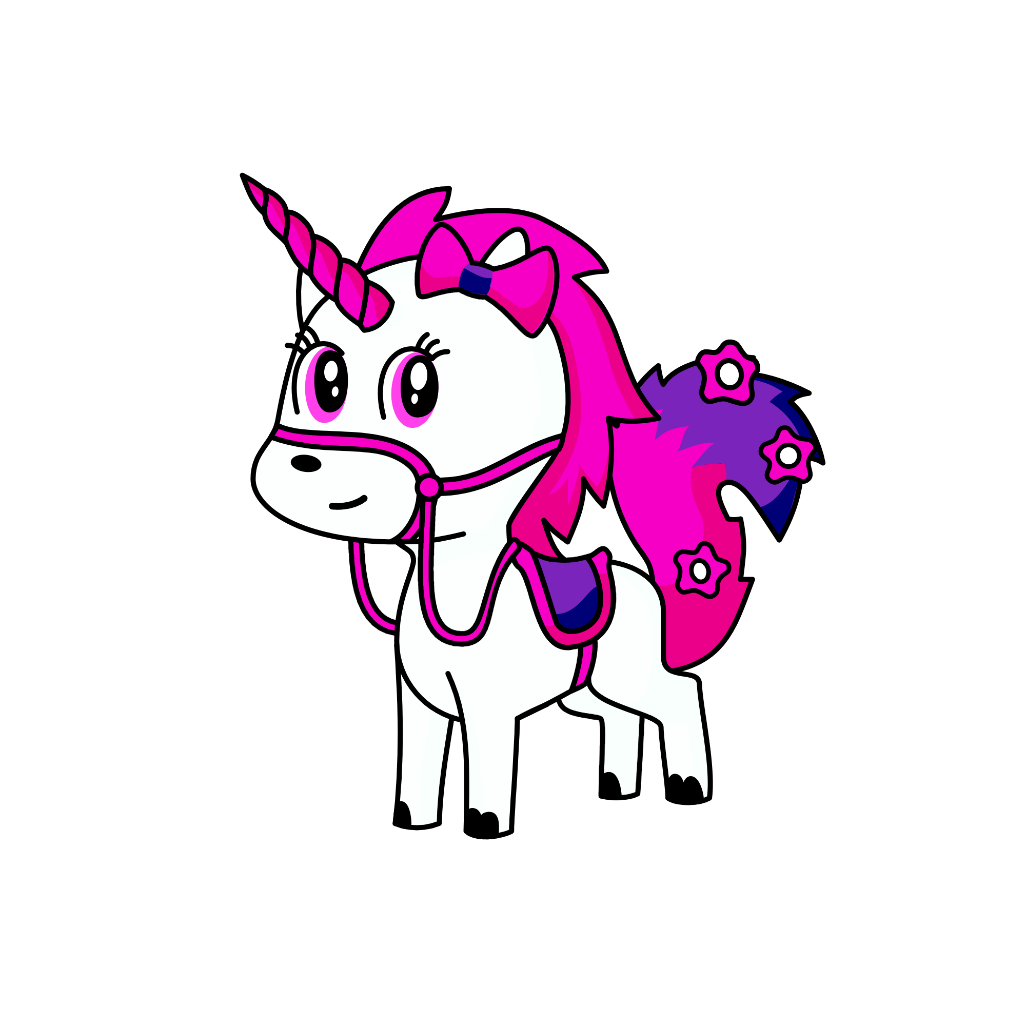 Cutie, the unicorn