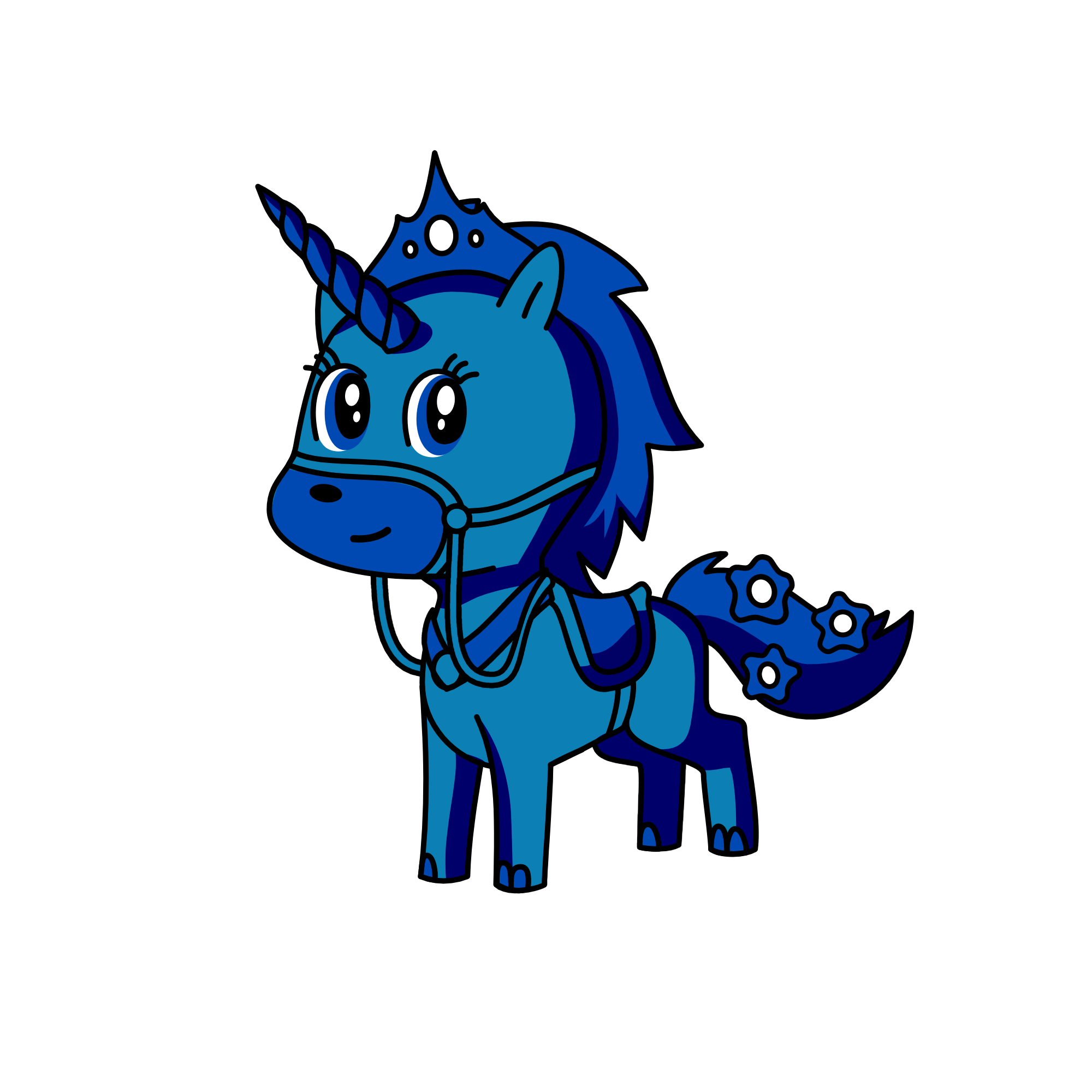 Midnight, the unicorn