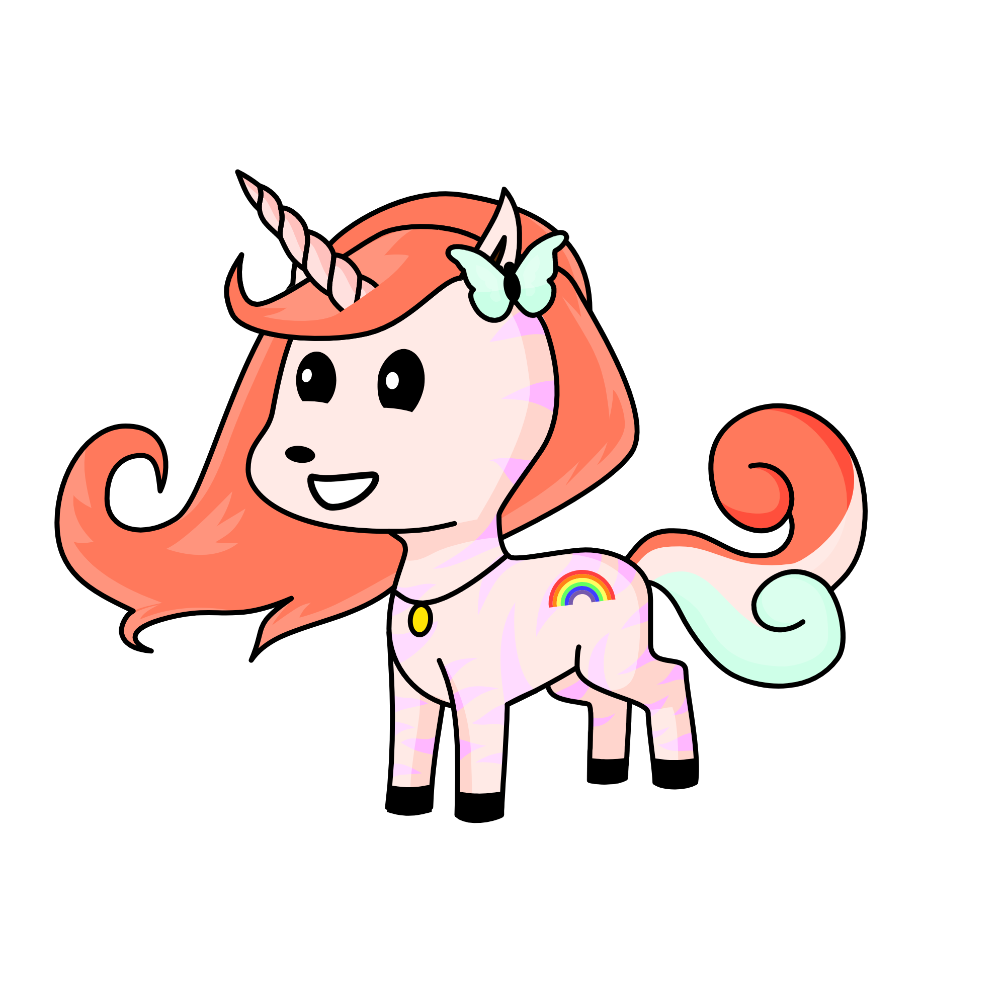 Strawberry Milk, the unicorn