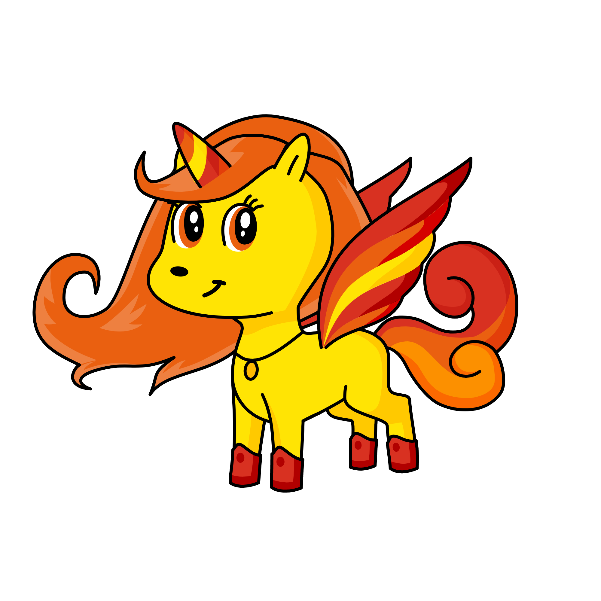 Sunset shimmer, the unicorn