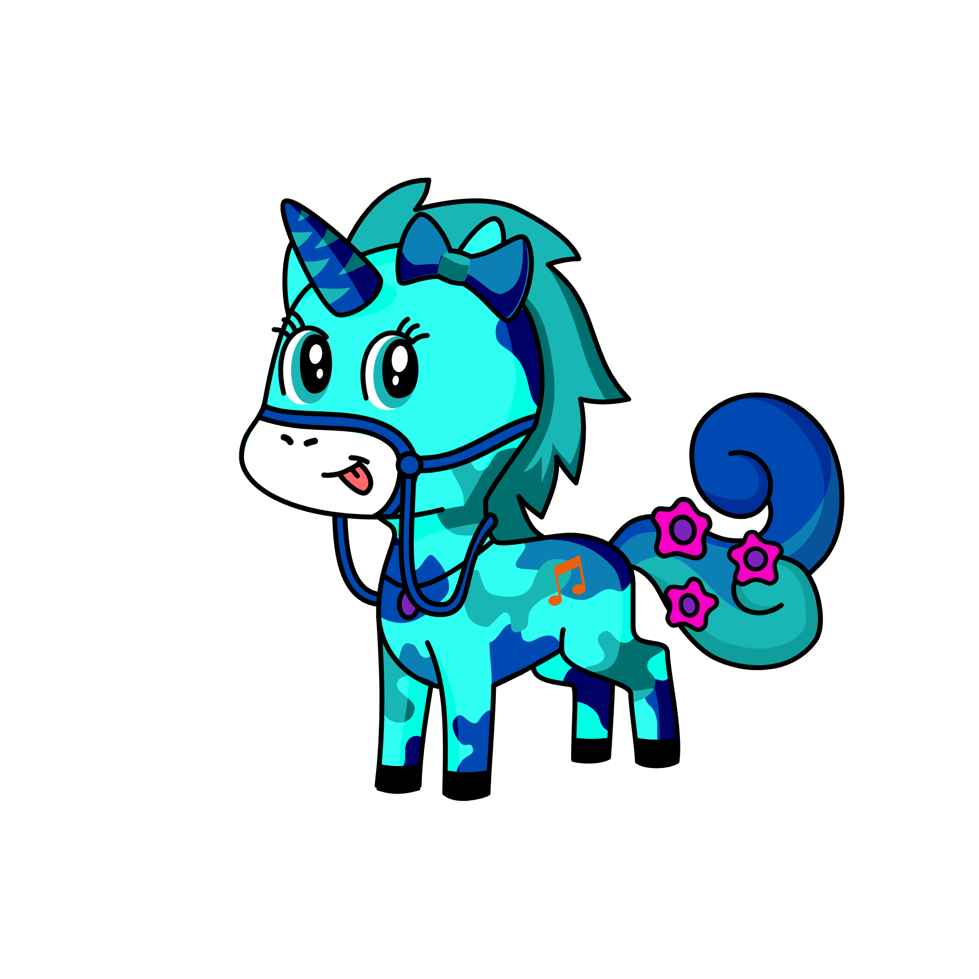 bule, the unicorn