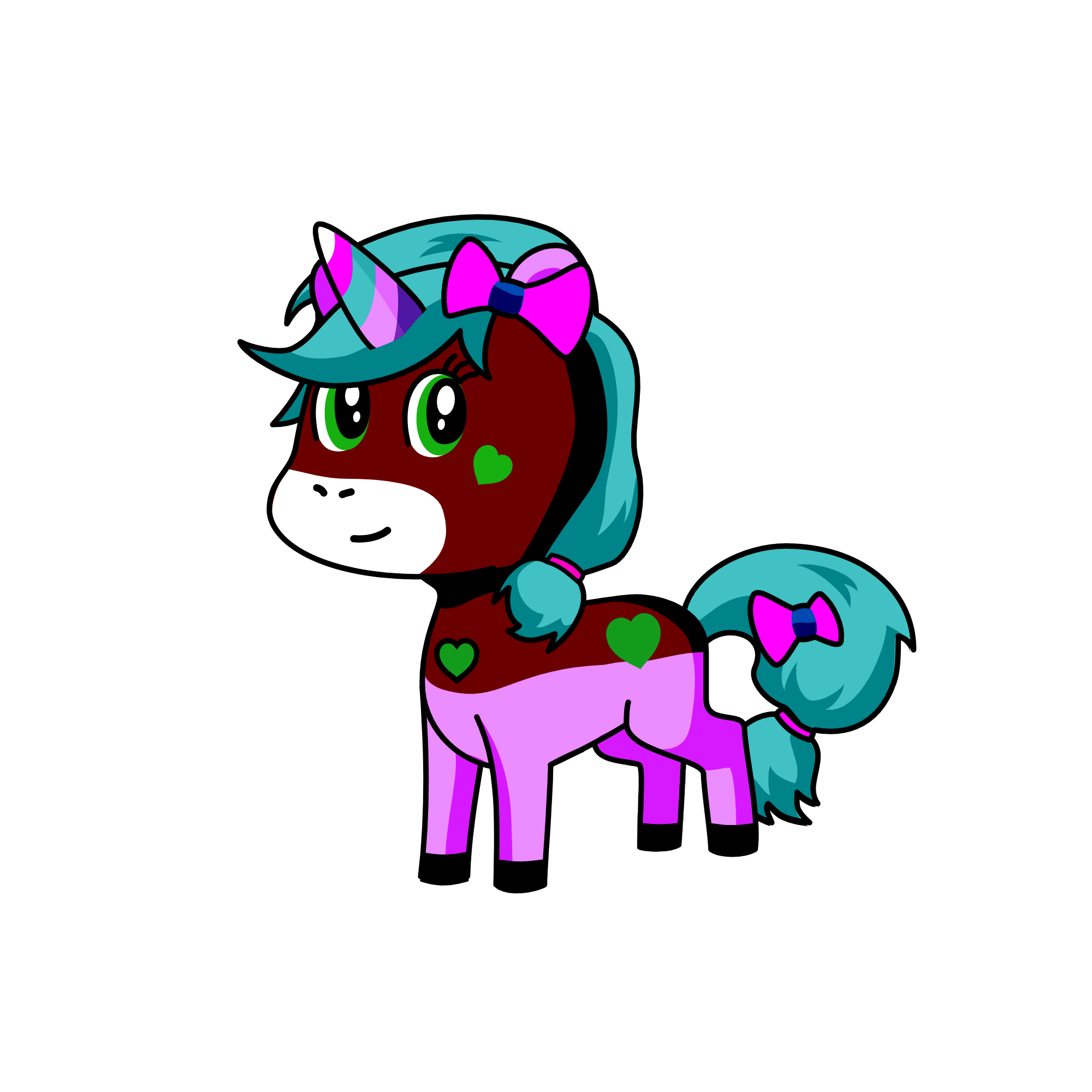 Arina, the unicorn