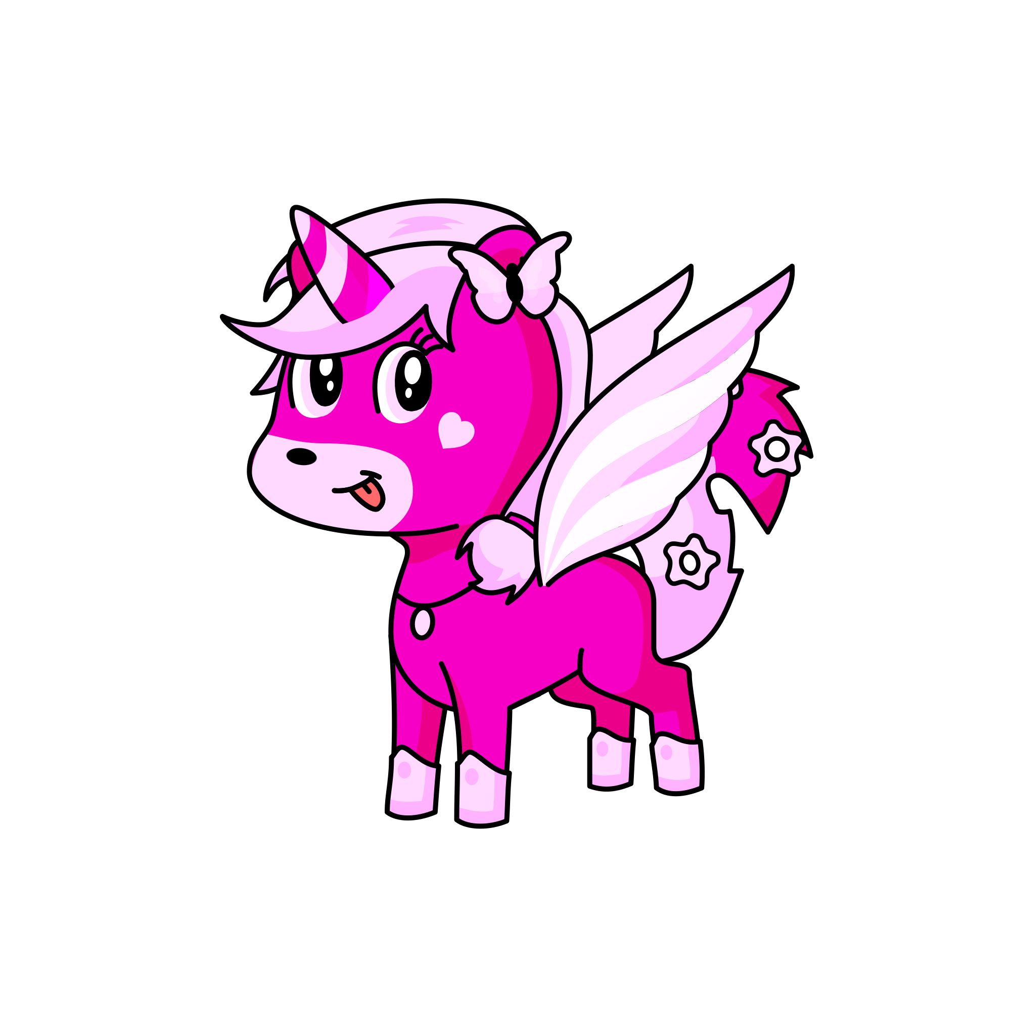 Maya, the unicorn