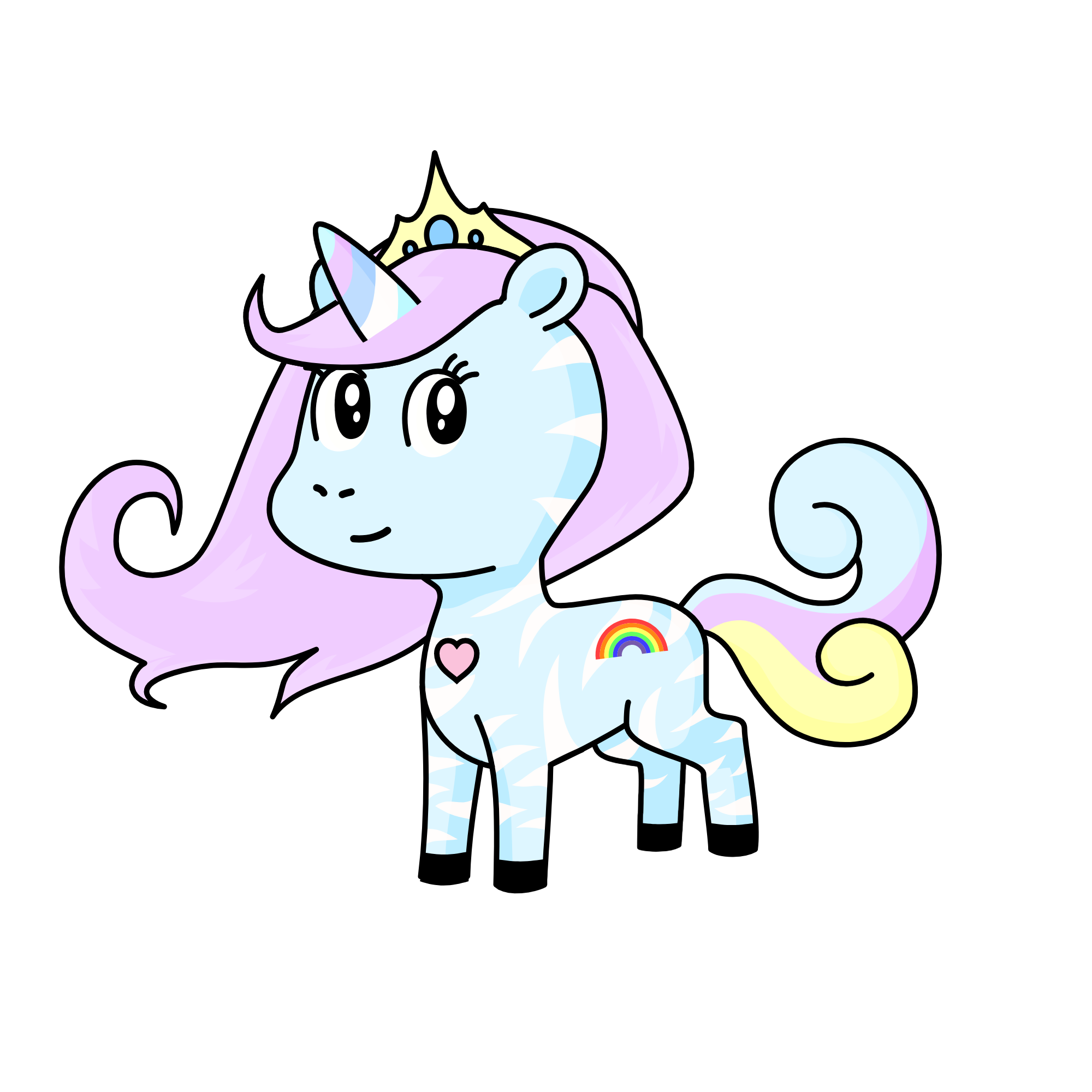 crystal, the unicorn
