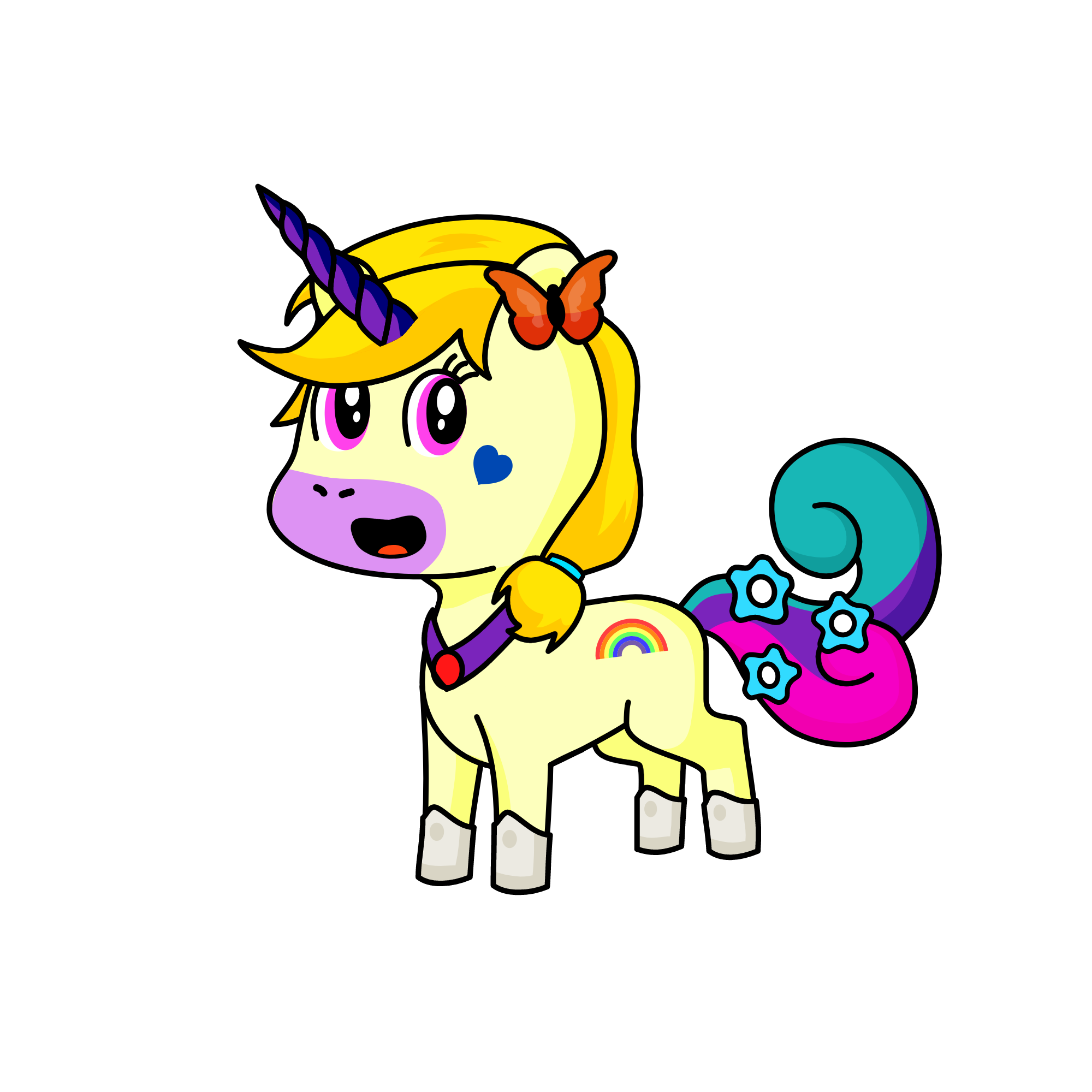 JUM JUM, the unicorn