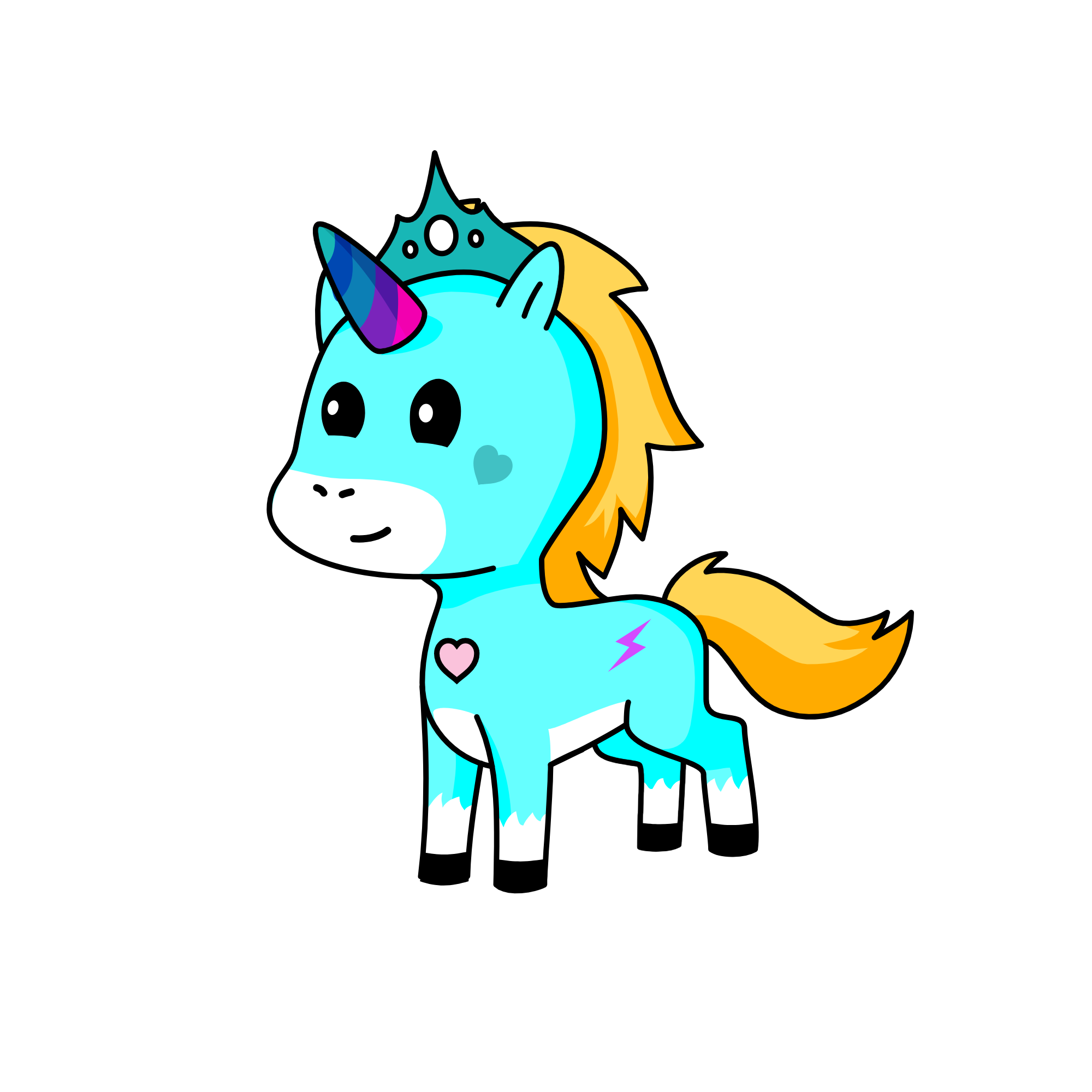 Sky Unicorn, the unicorn