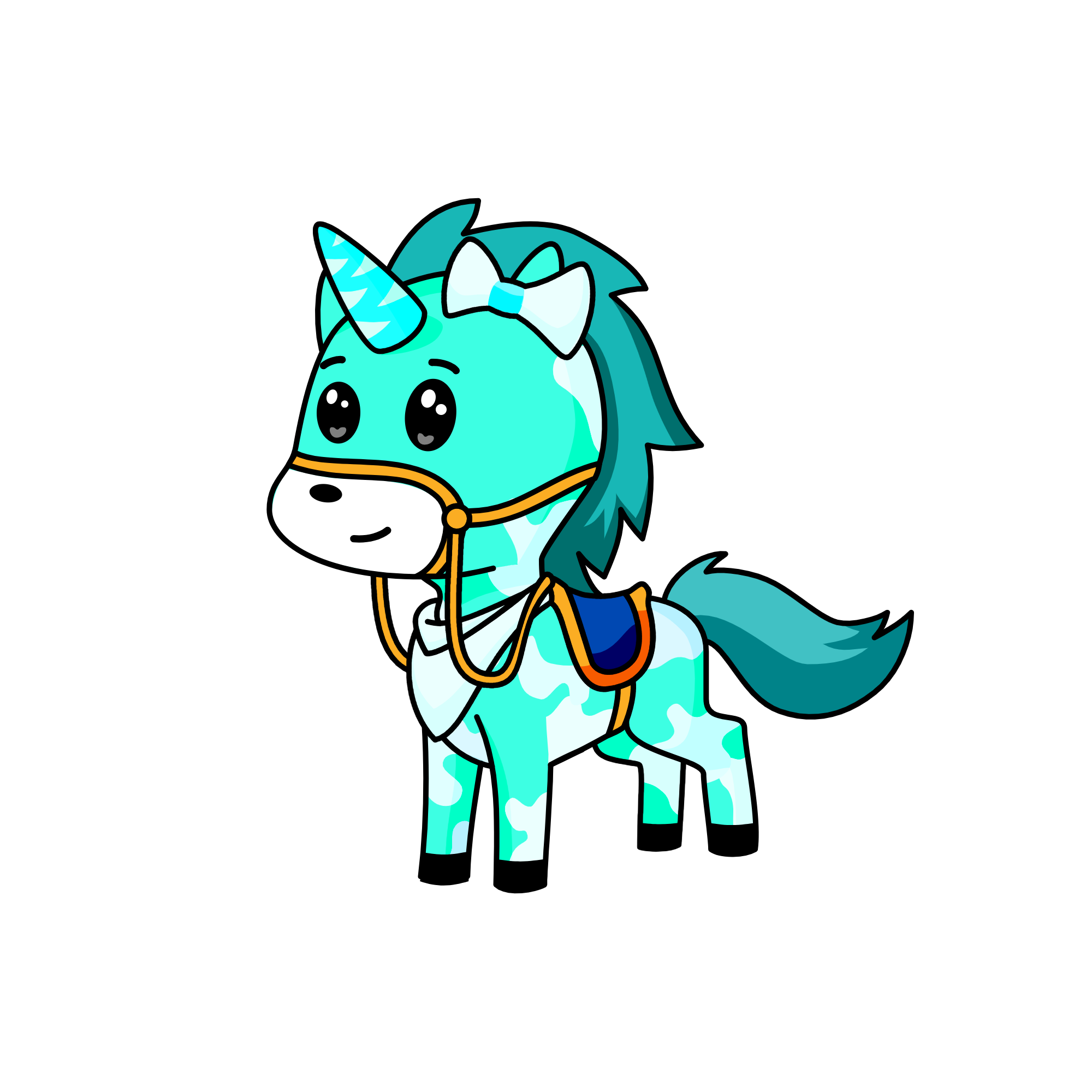 snow ball, the unicorn