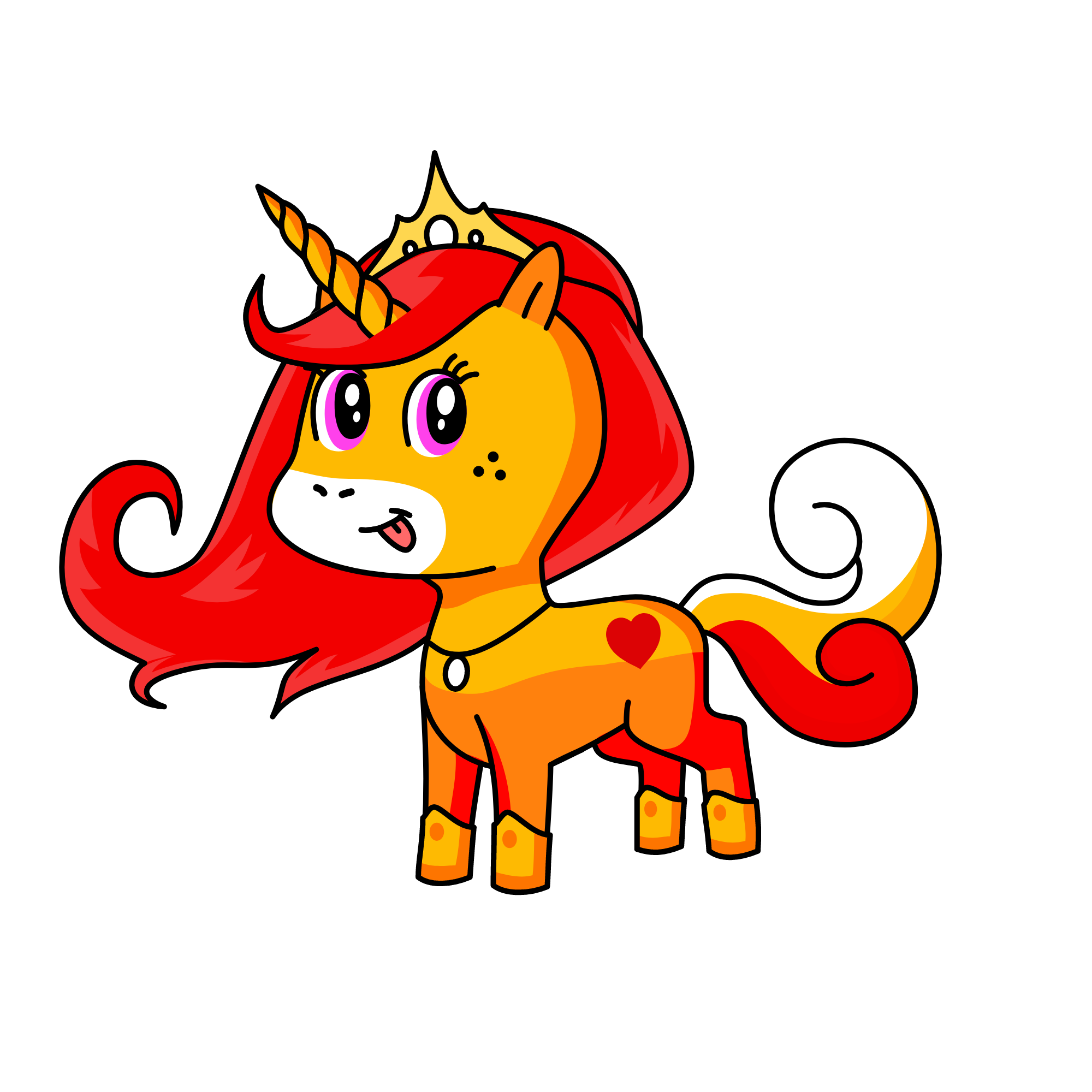 ateş kraliçesi, the unicorn
