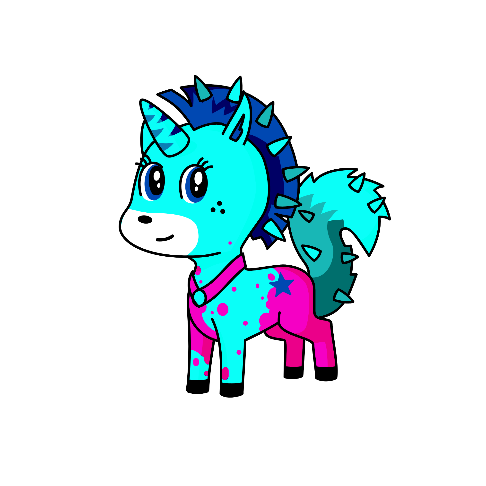 FLURO, the unicorn