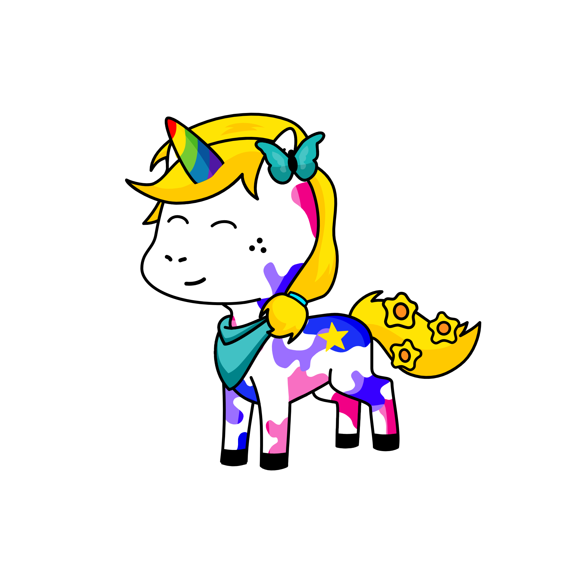 sunflower, the unicorn
