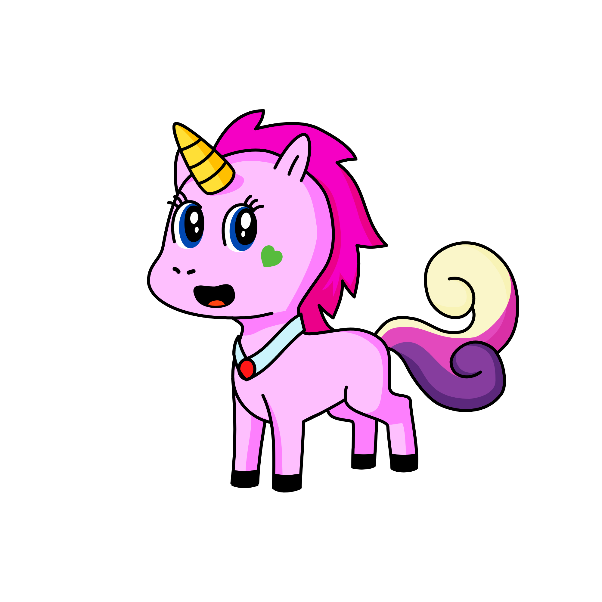 Isabella, the unicorn