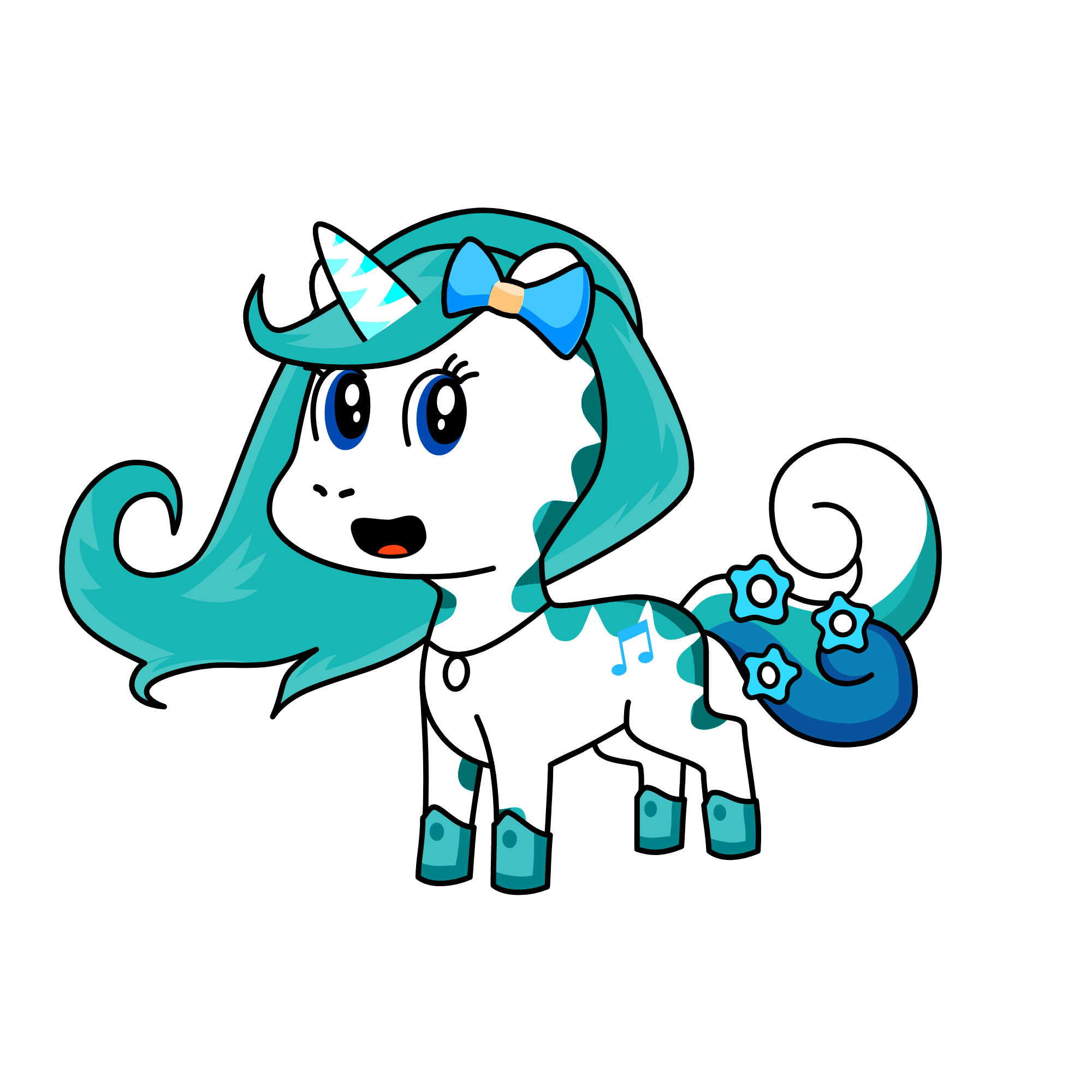 bluecorn, the unicorn