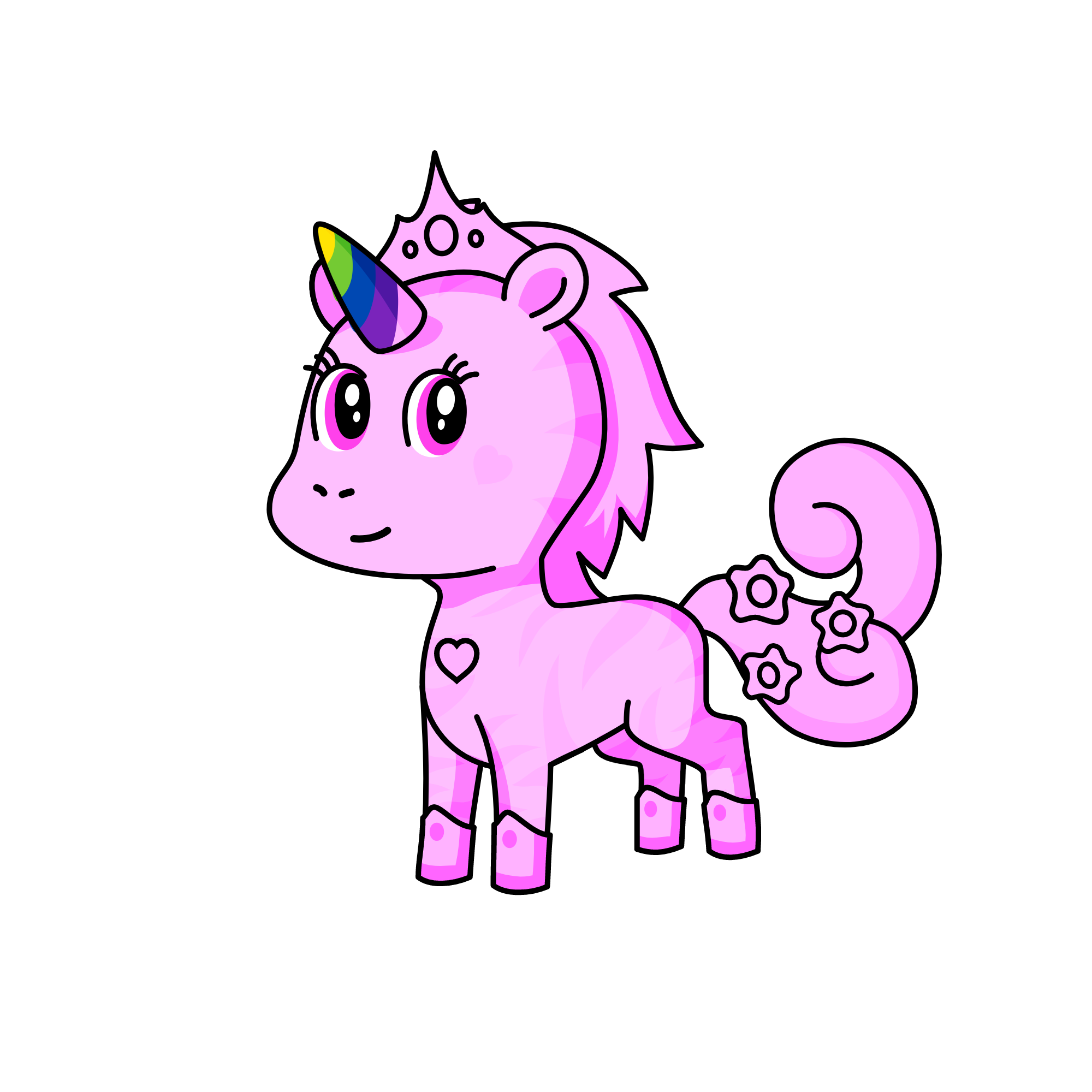 princess aurora, the unicorn