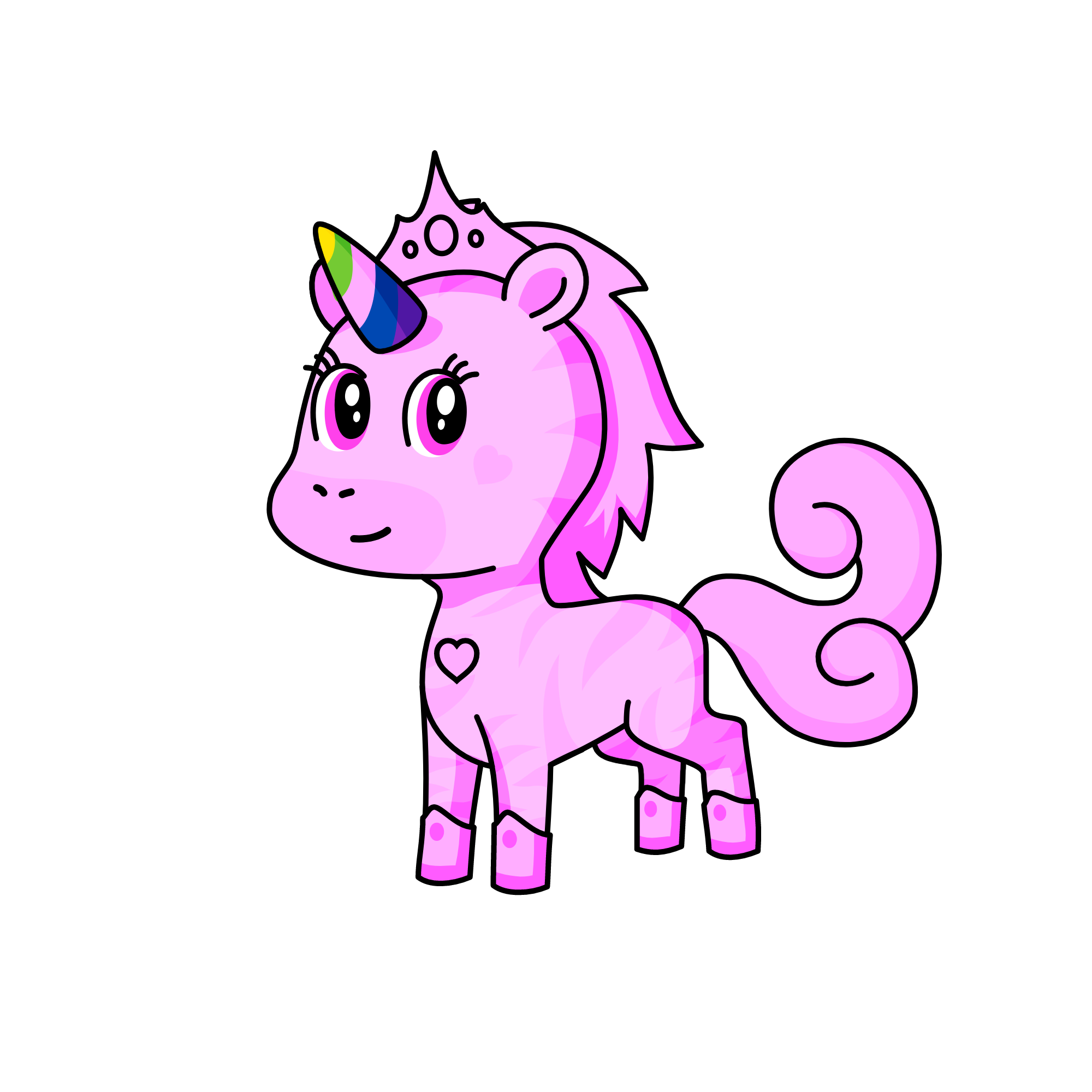 princess aurora, the unicorn