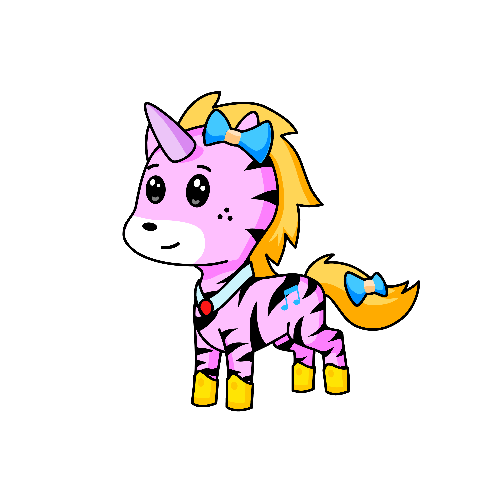 cloudy, the unicorn