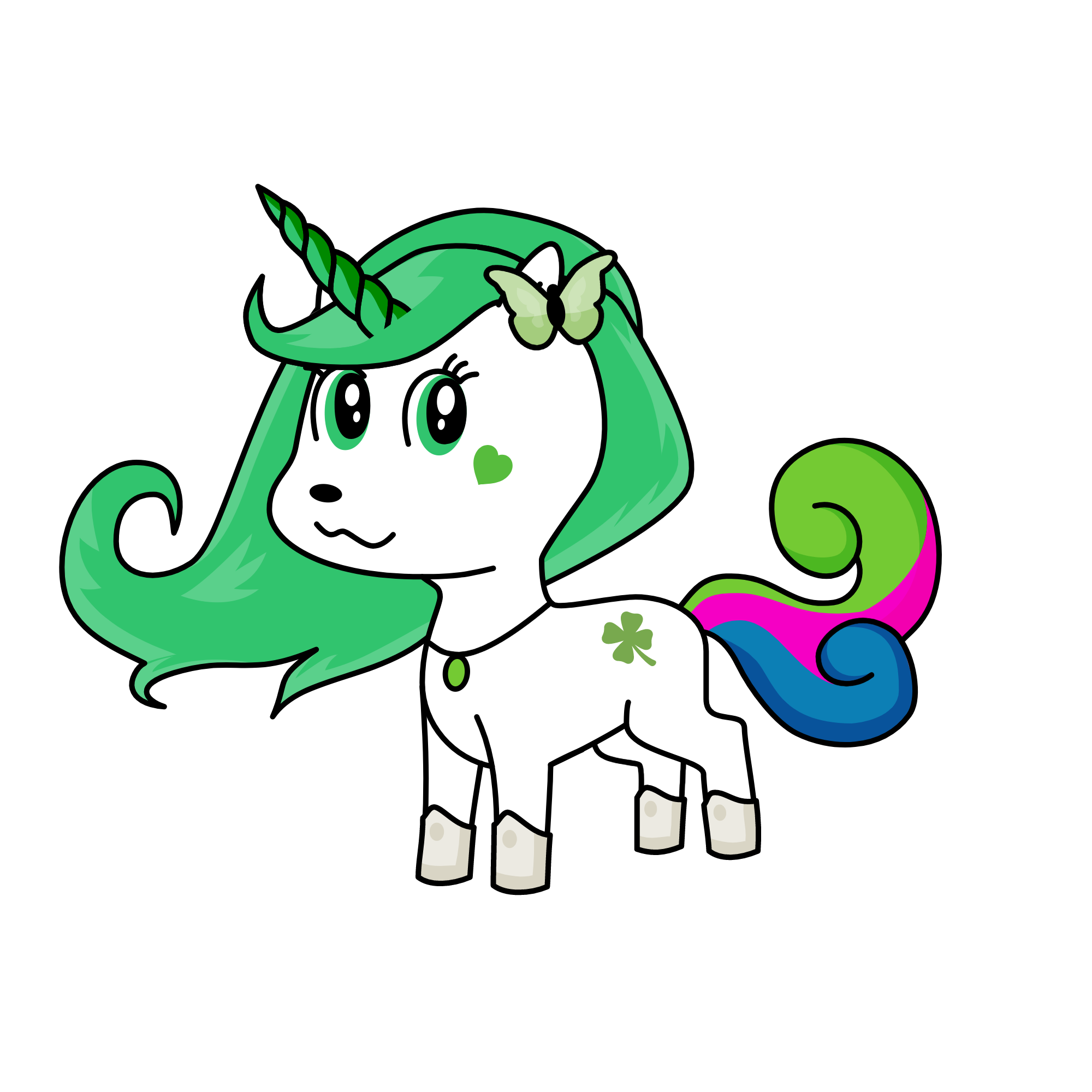clover lilly, the unicorn