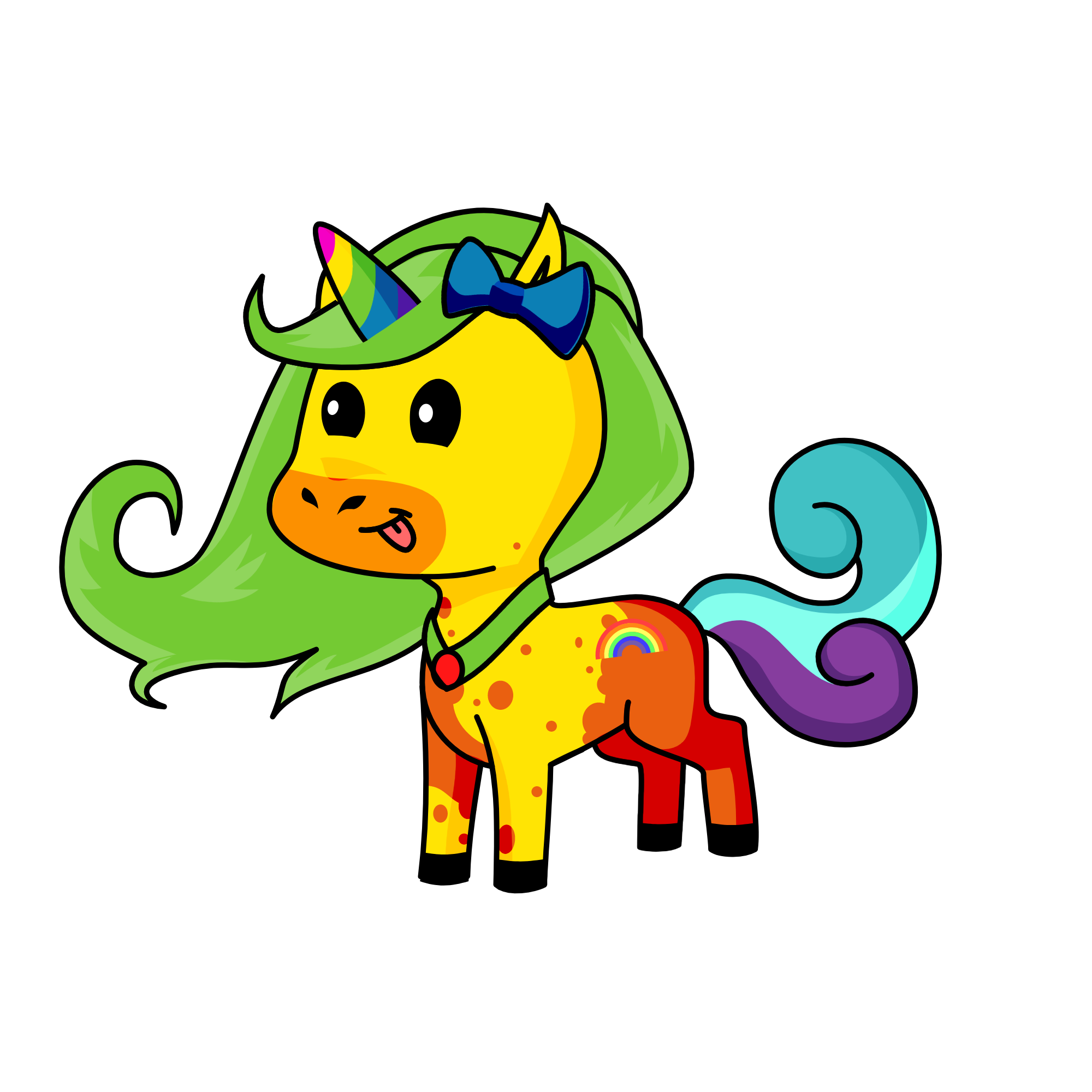 Snowcone, the unicorn
