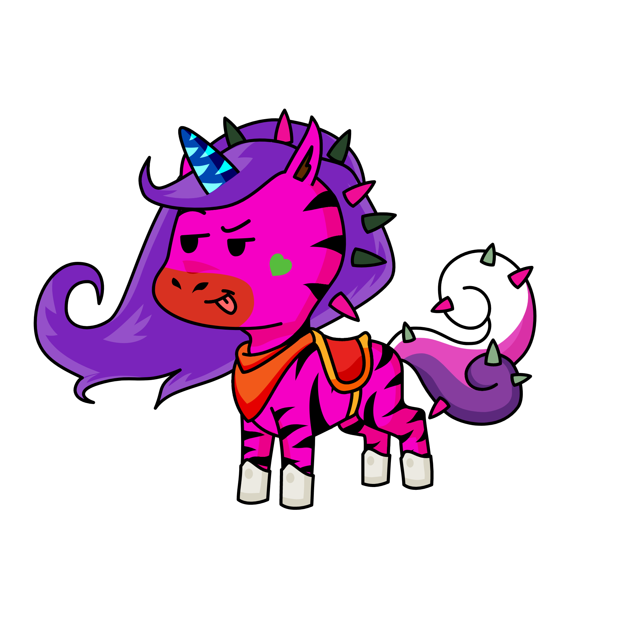 Crack!, the unicorn