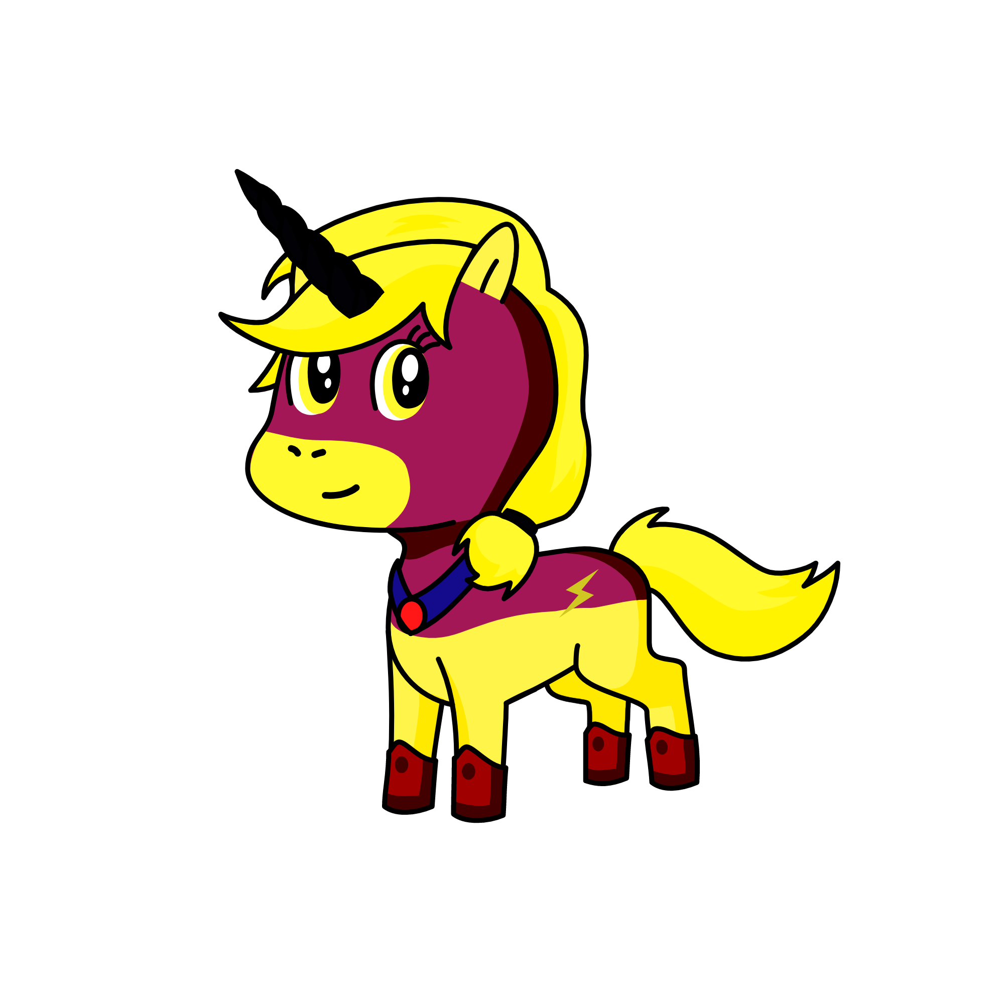Thunderbolt, the unicorn