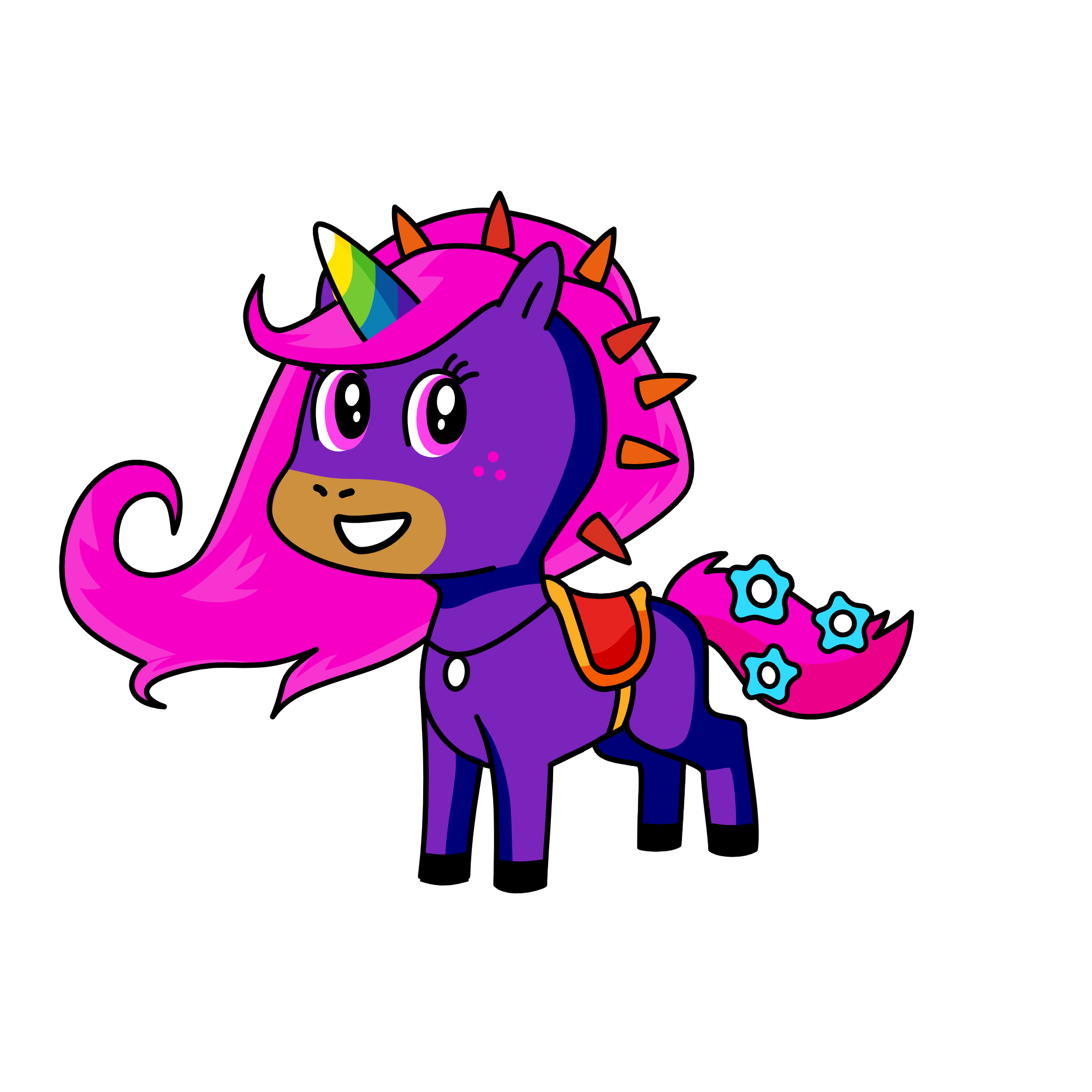 raindash, the unicorn