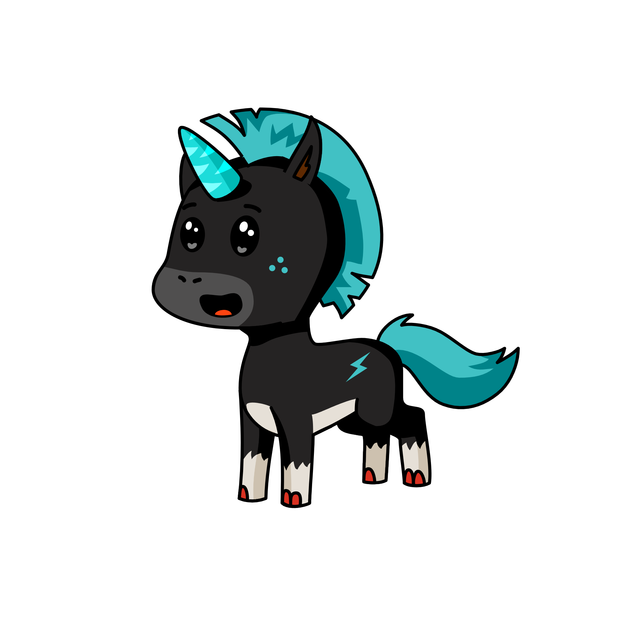 Icey, the unicorn