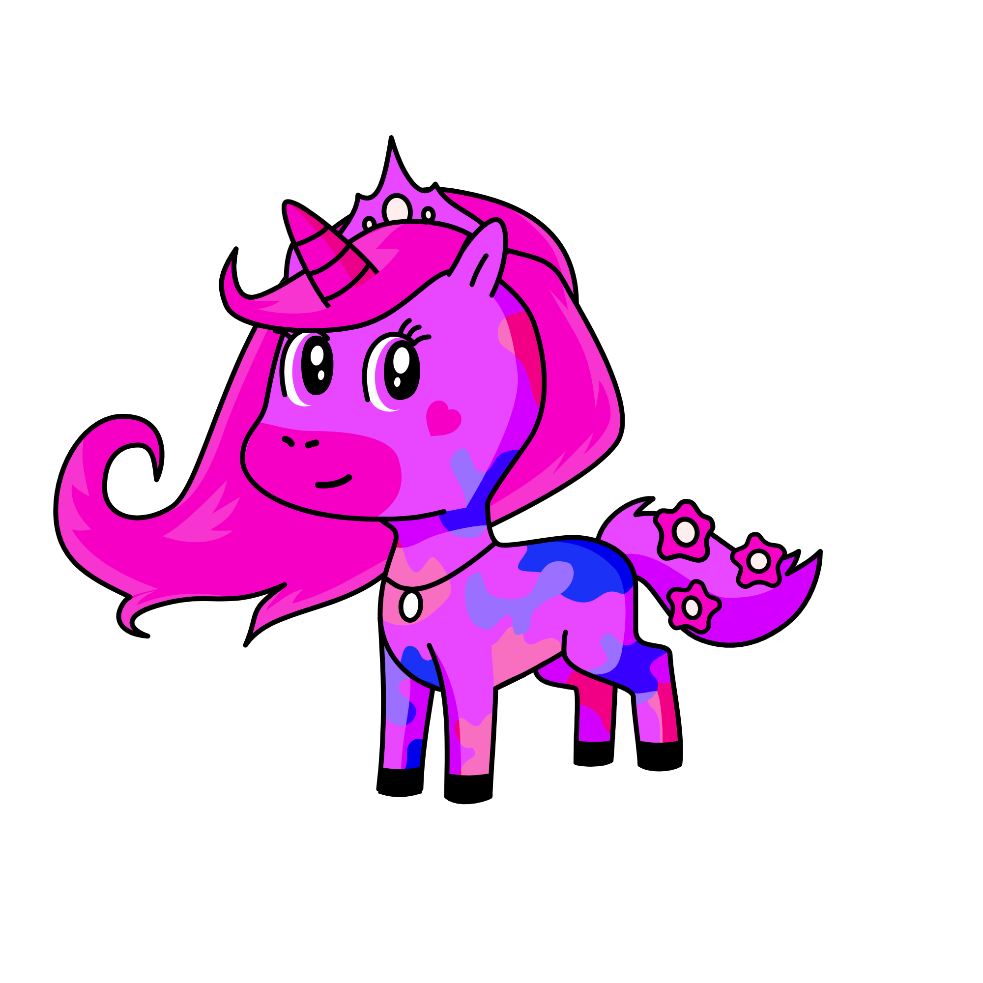 PinkyPop, the unicorn