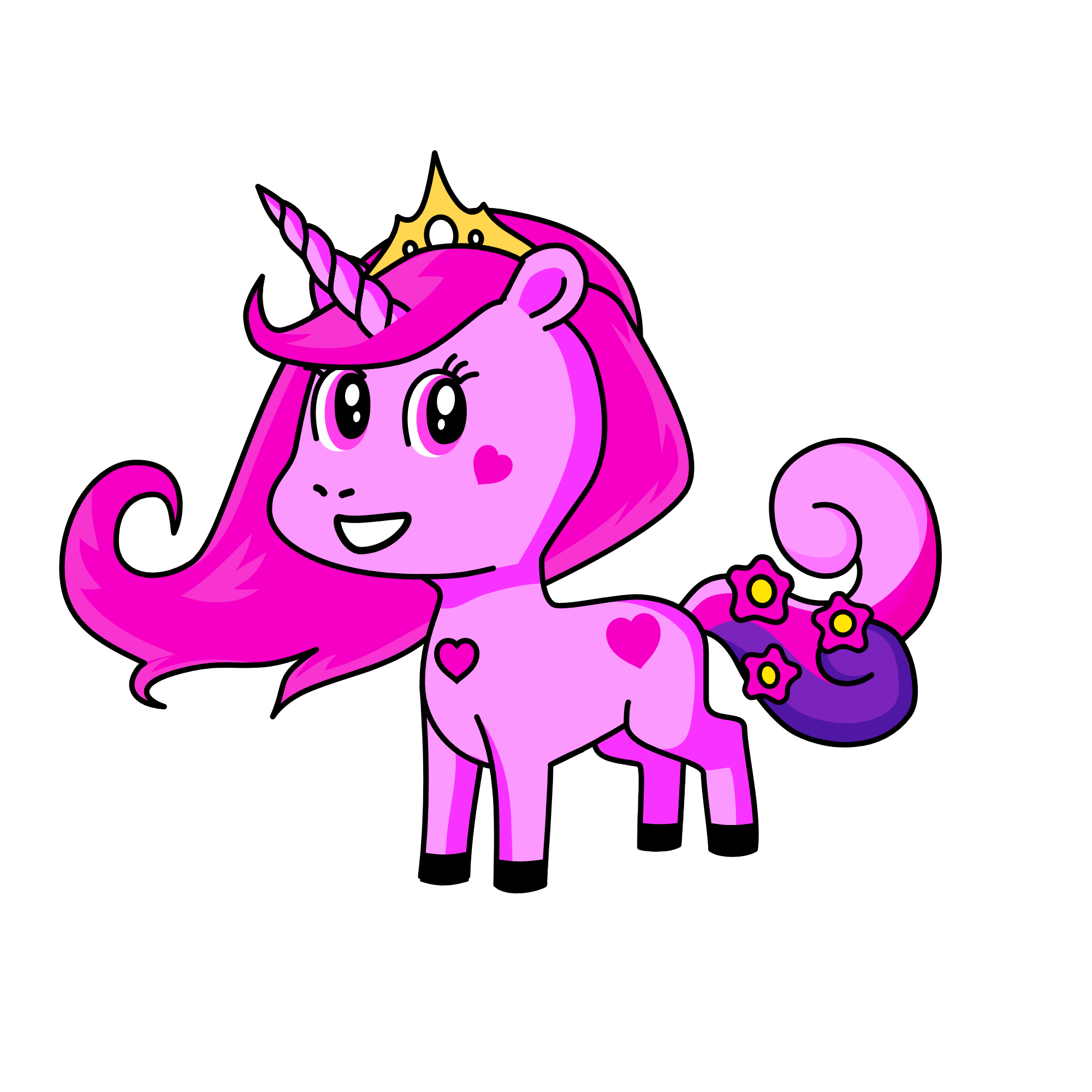 Mili, the unicorn