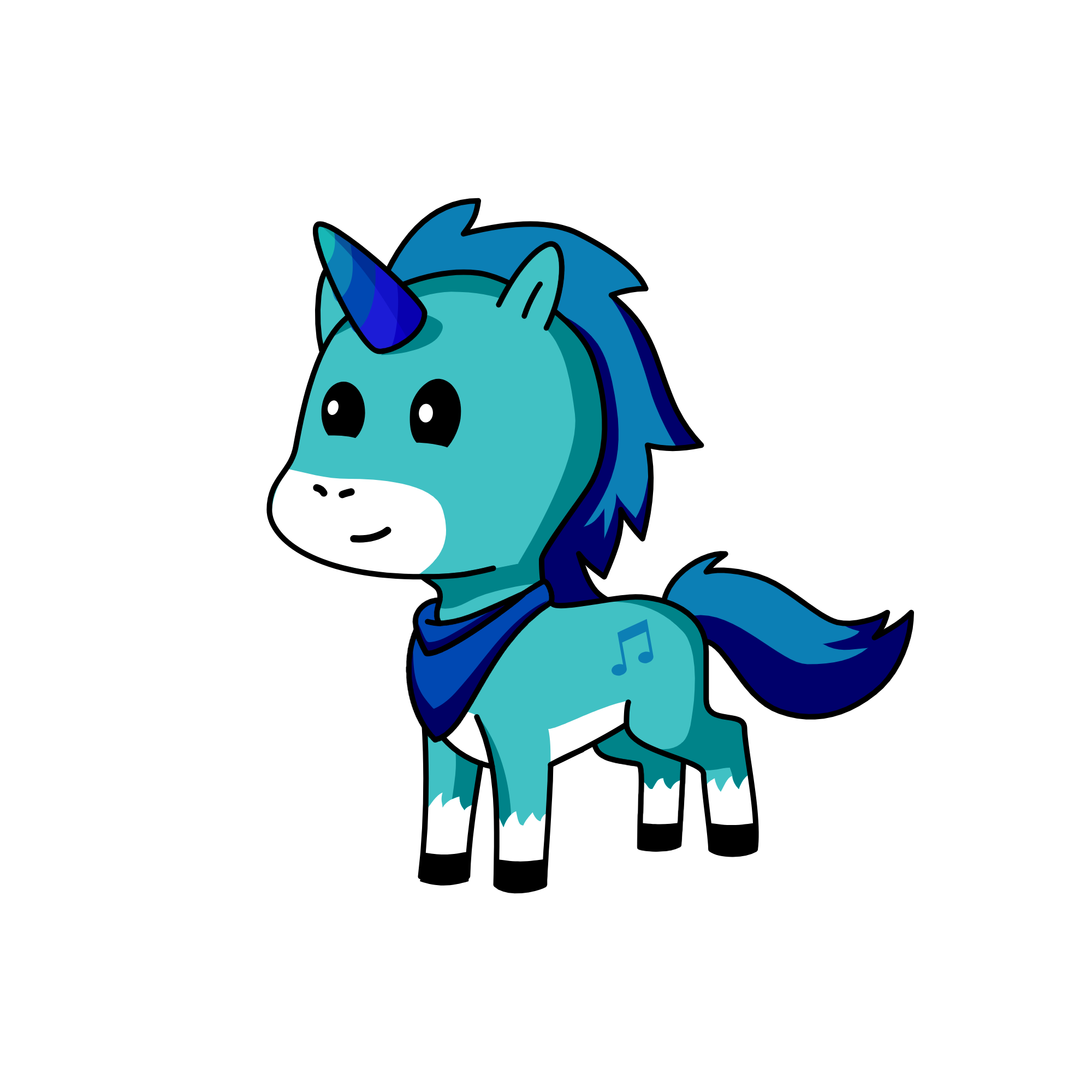 Gennaro, the unicorn