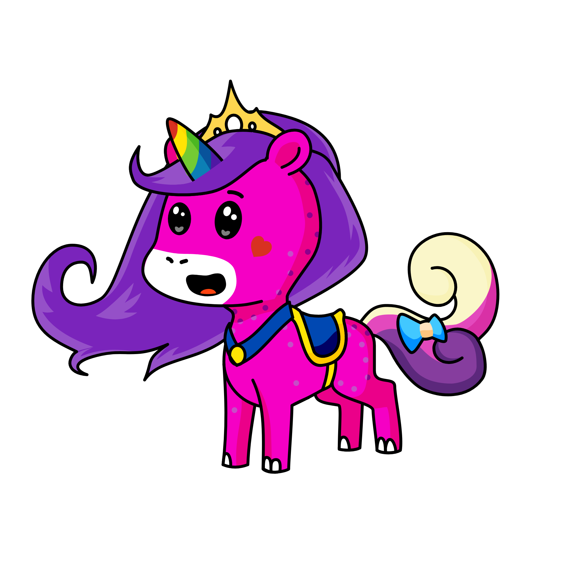 Princess Pinkie Pie, the unicorn