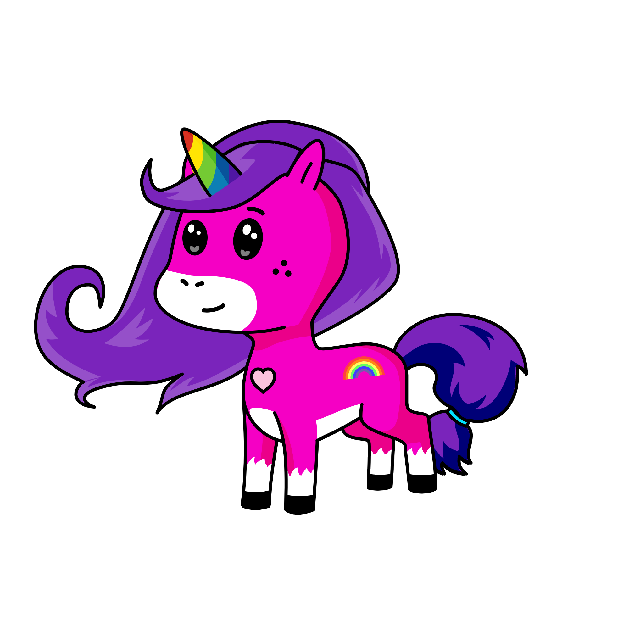 lovely pie, the unicorn