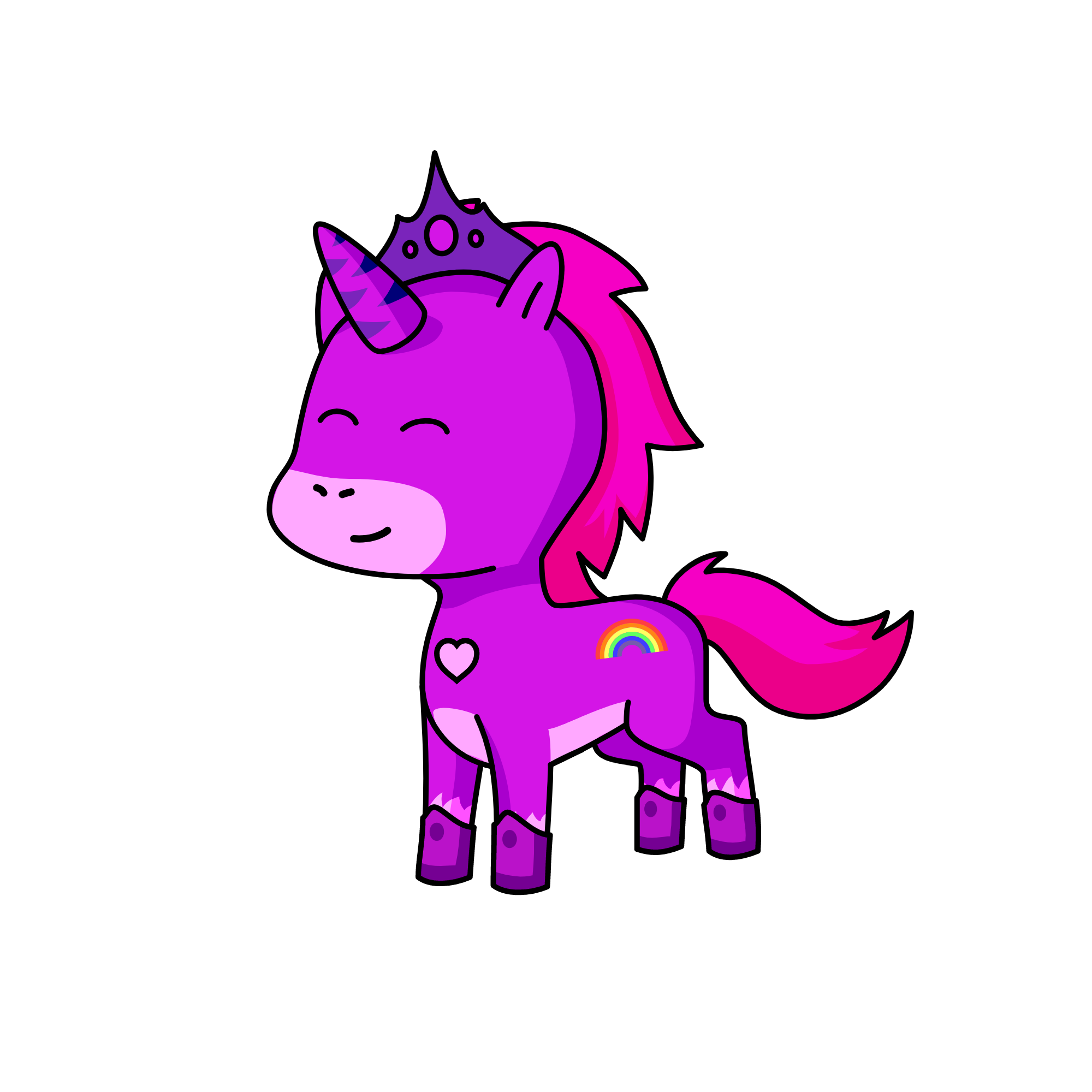 Lucy!, the unicorn