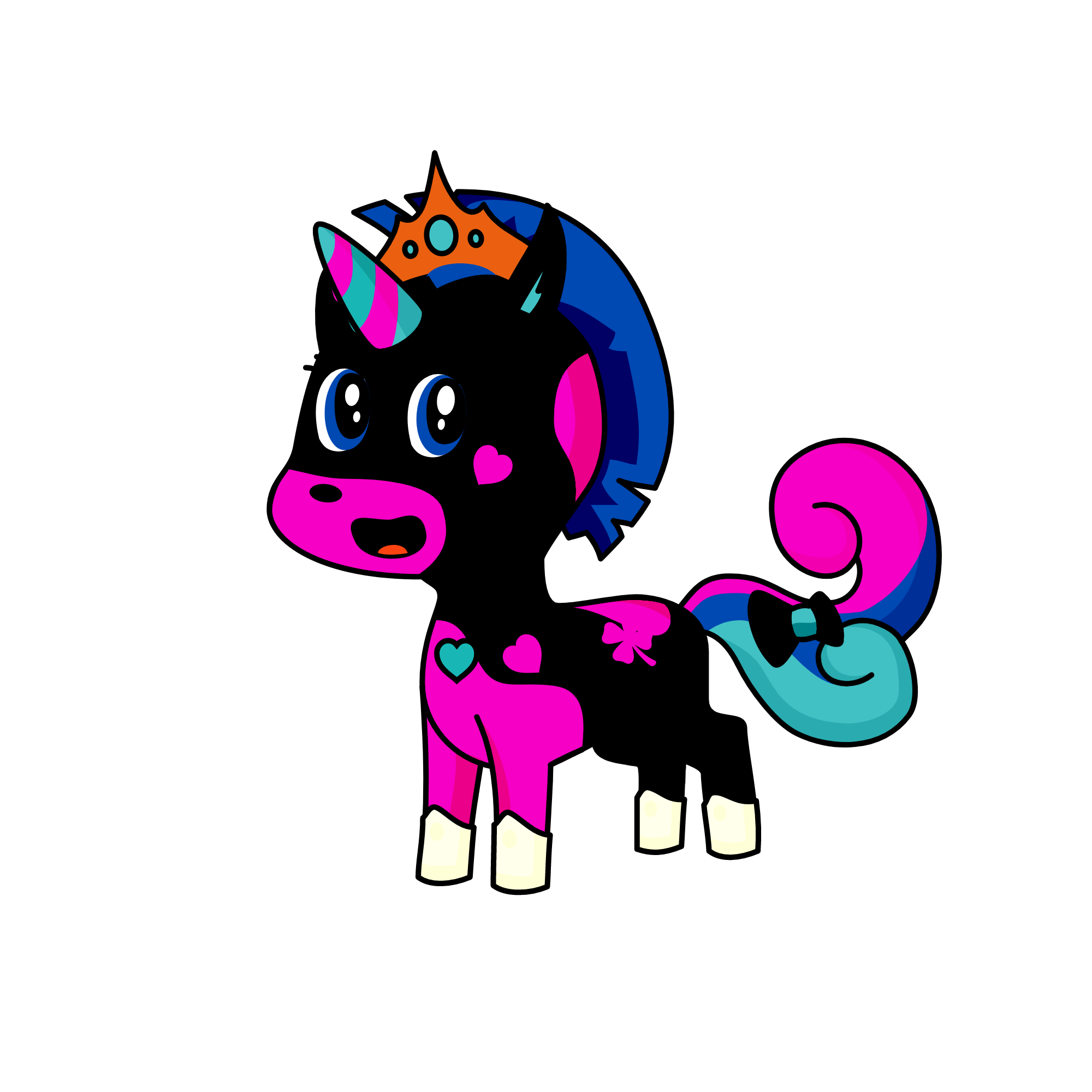 Iris, the unicorn
