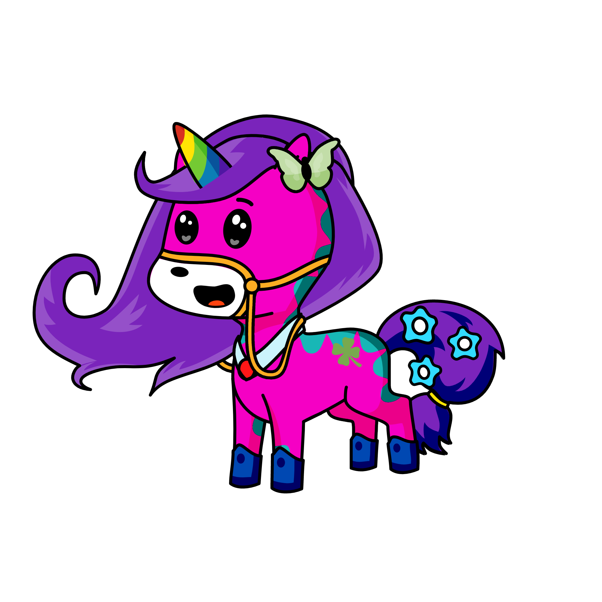 pinky, the unicorn