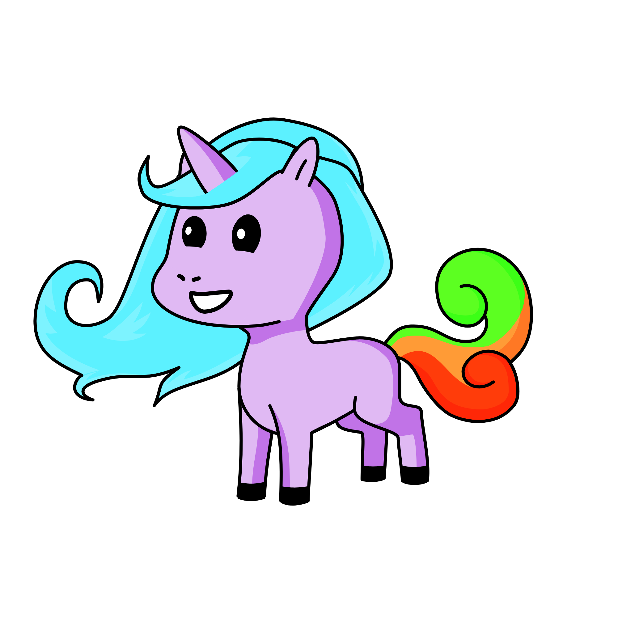 bnmklogwasyivxzf, the unicorn