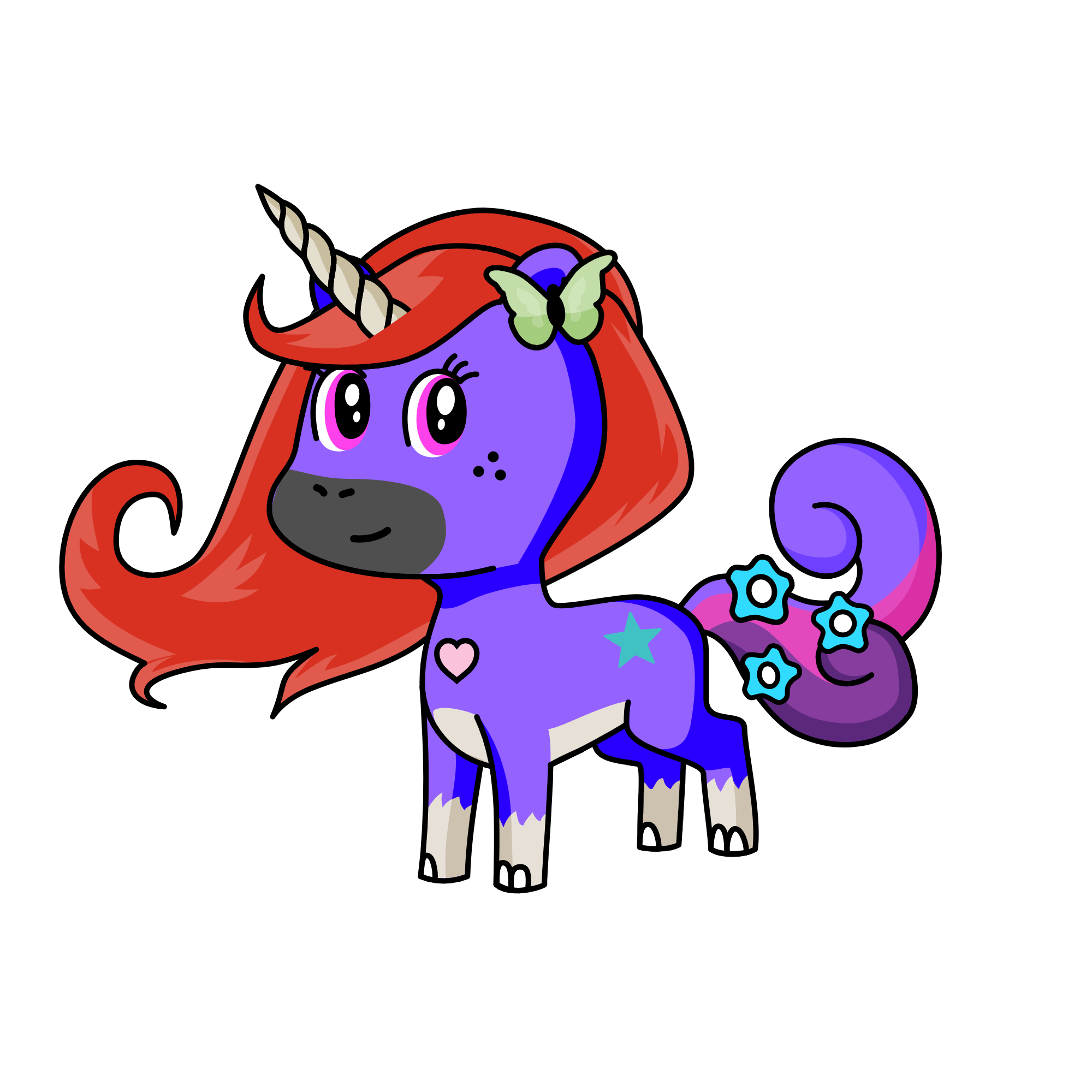 Cristina, the unicorn