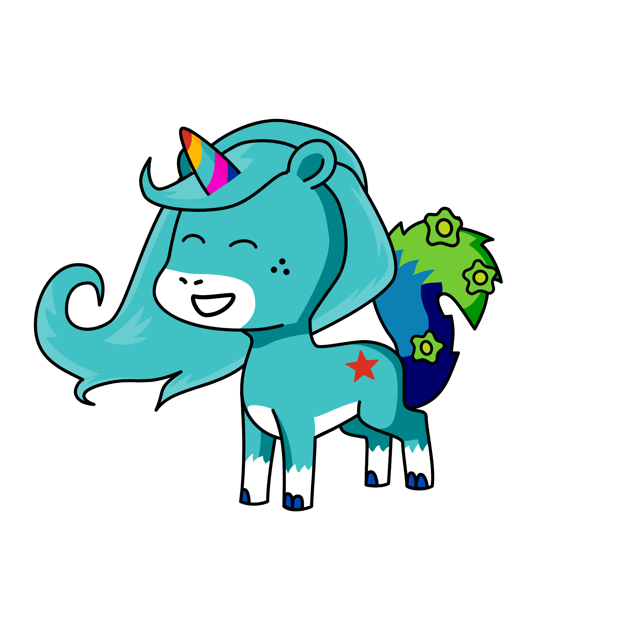 Hello, the unicorn