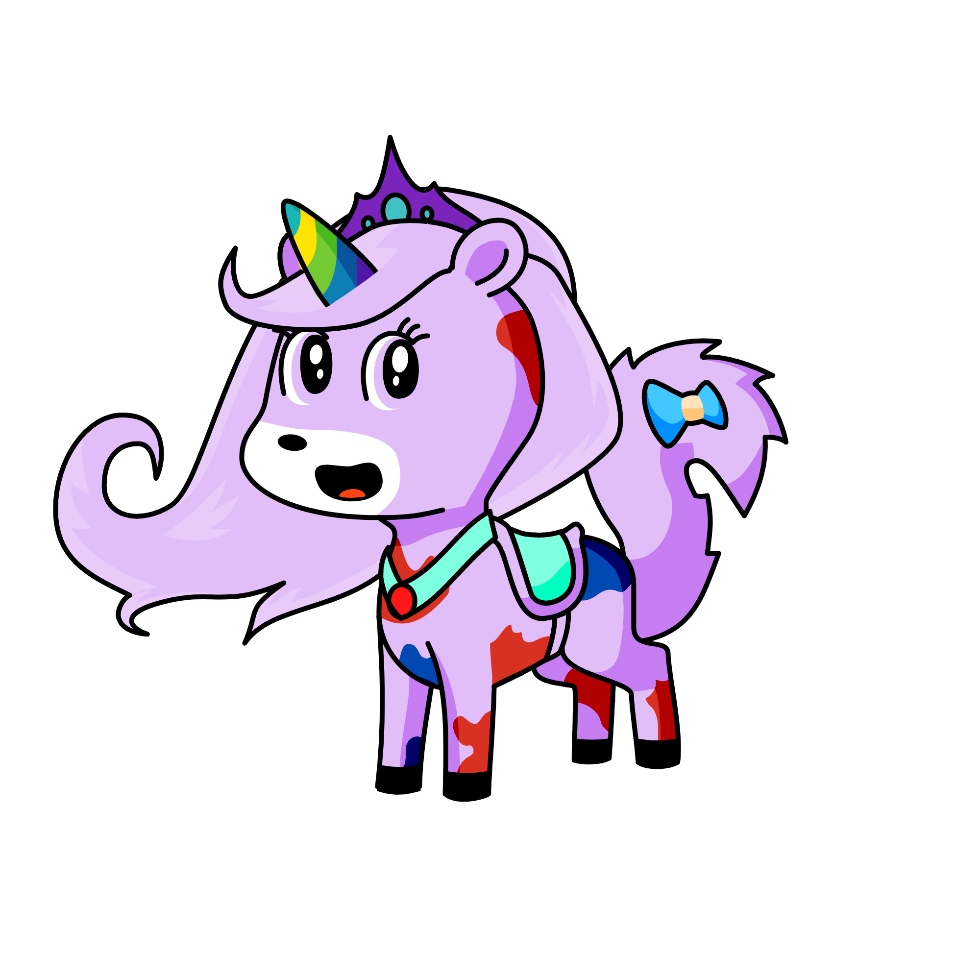 moon, the unicorn