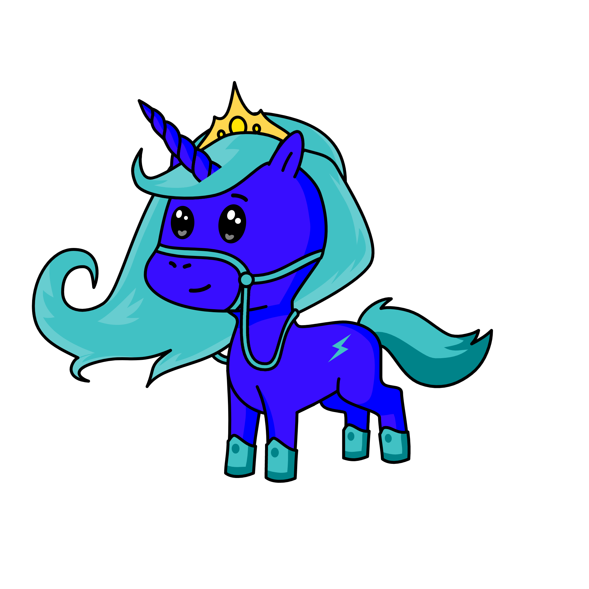 snow Queen, the unicorn