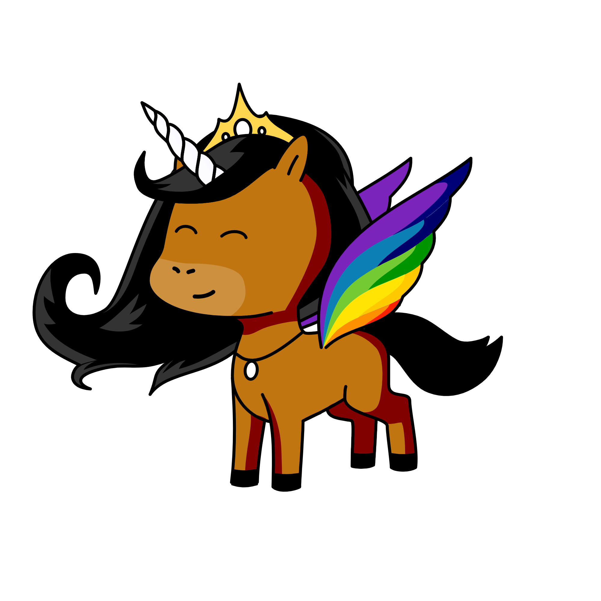 Dessert Dry, the unicorn