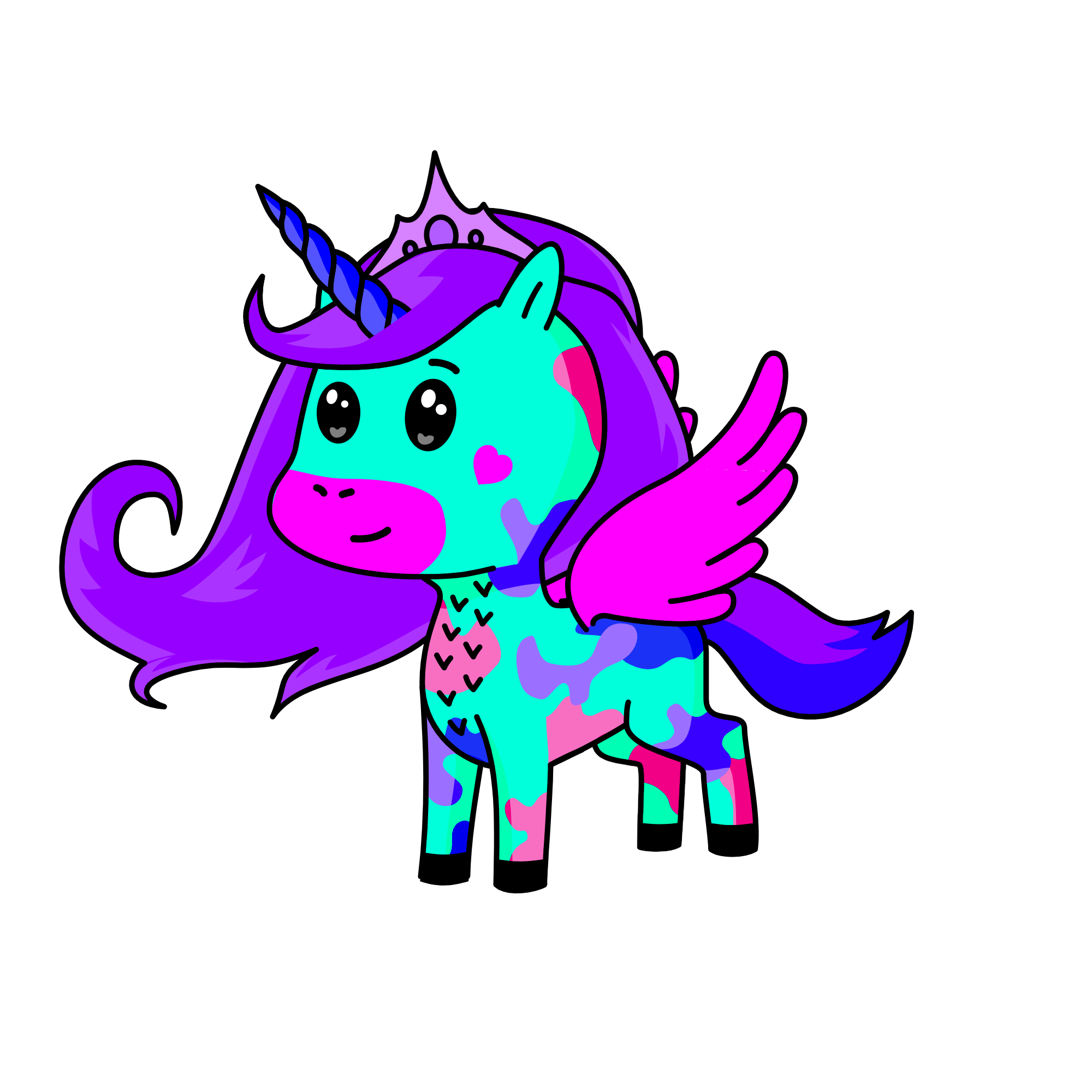 sky dancer, the unicorn