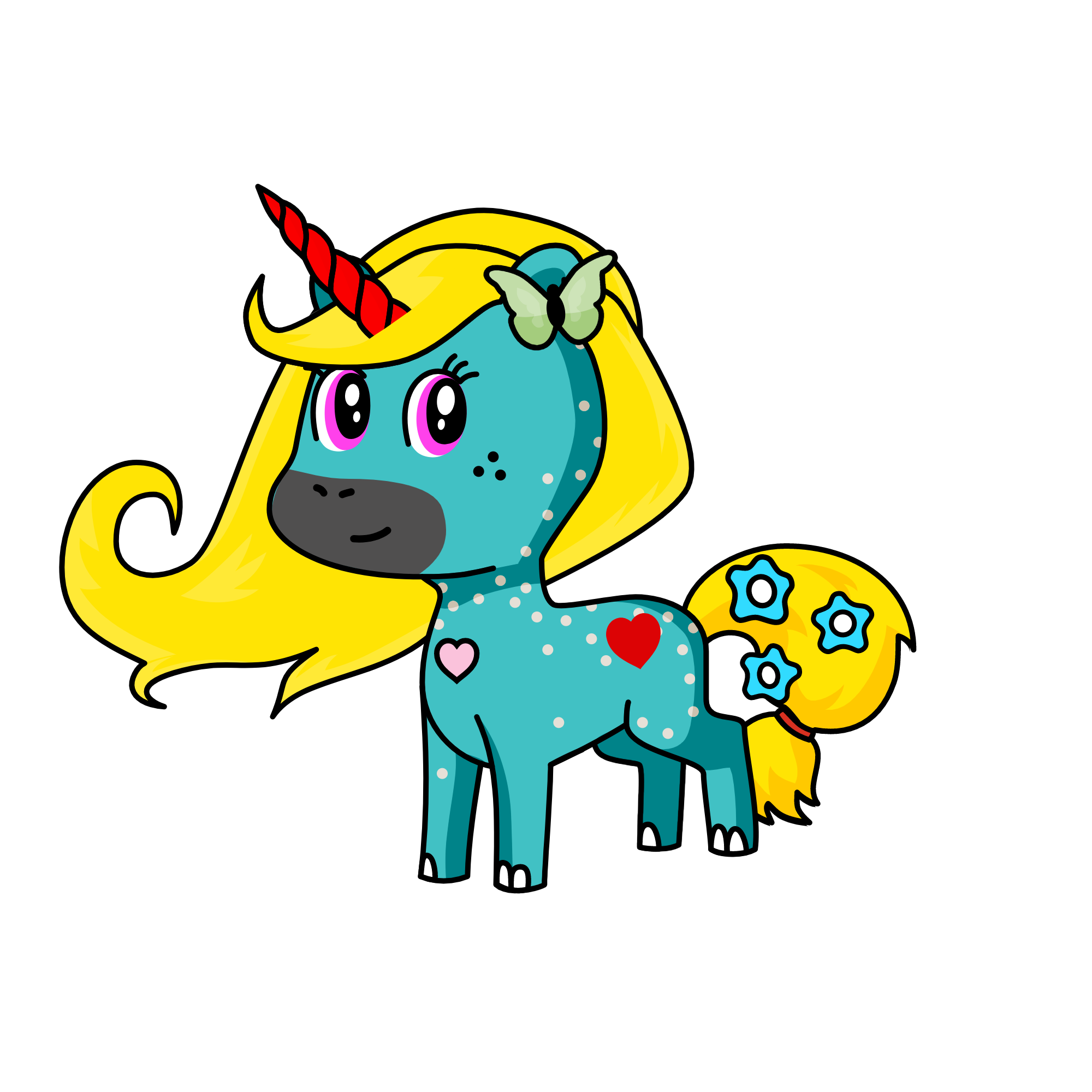 Polly, the unicorn