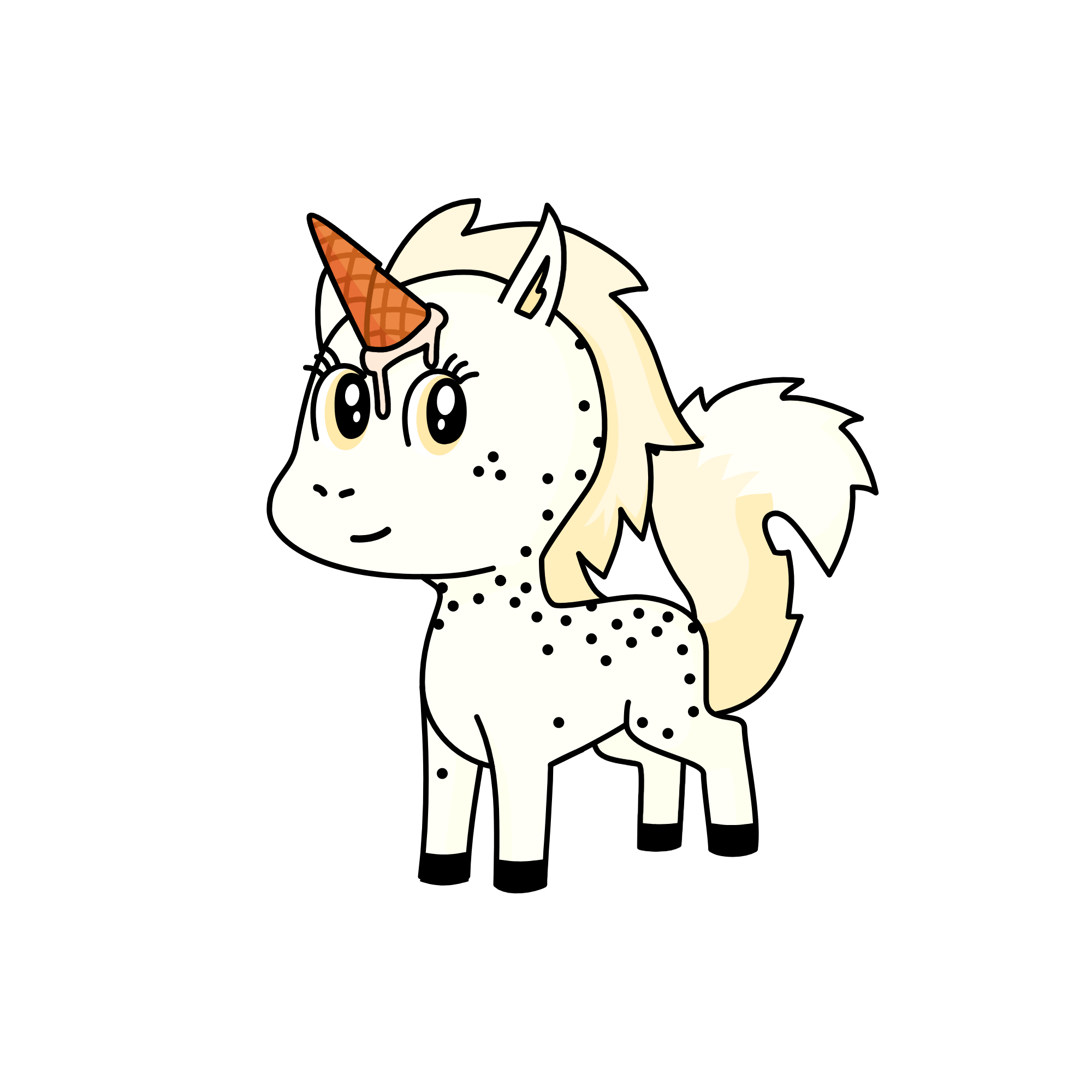 Vanilla, the unicorn