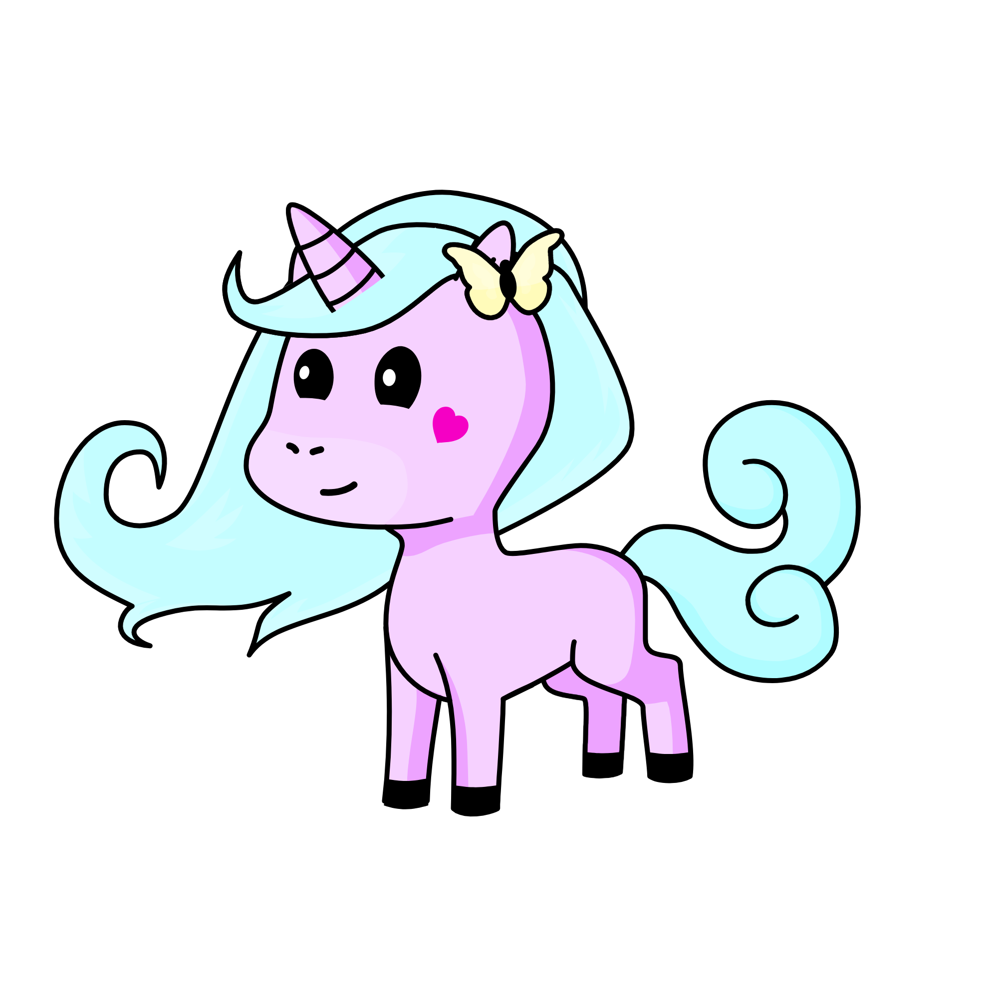 Buttercup, the unicorn