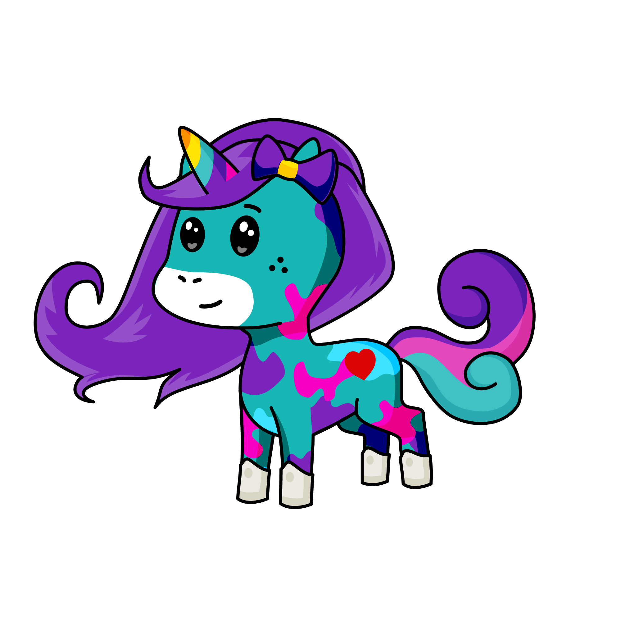 LUANA, the unicorn