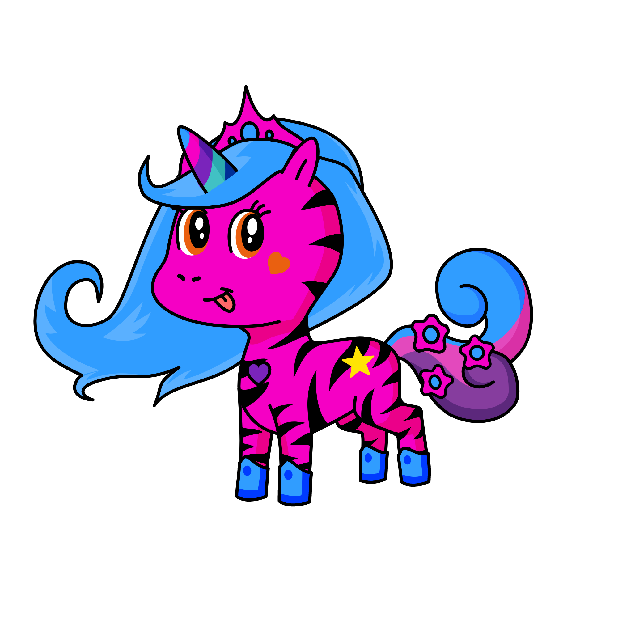 rosa, the unicorn