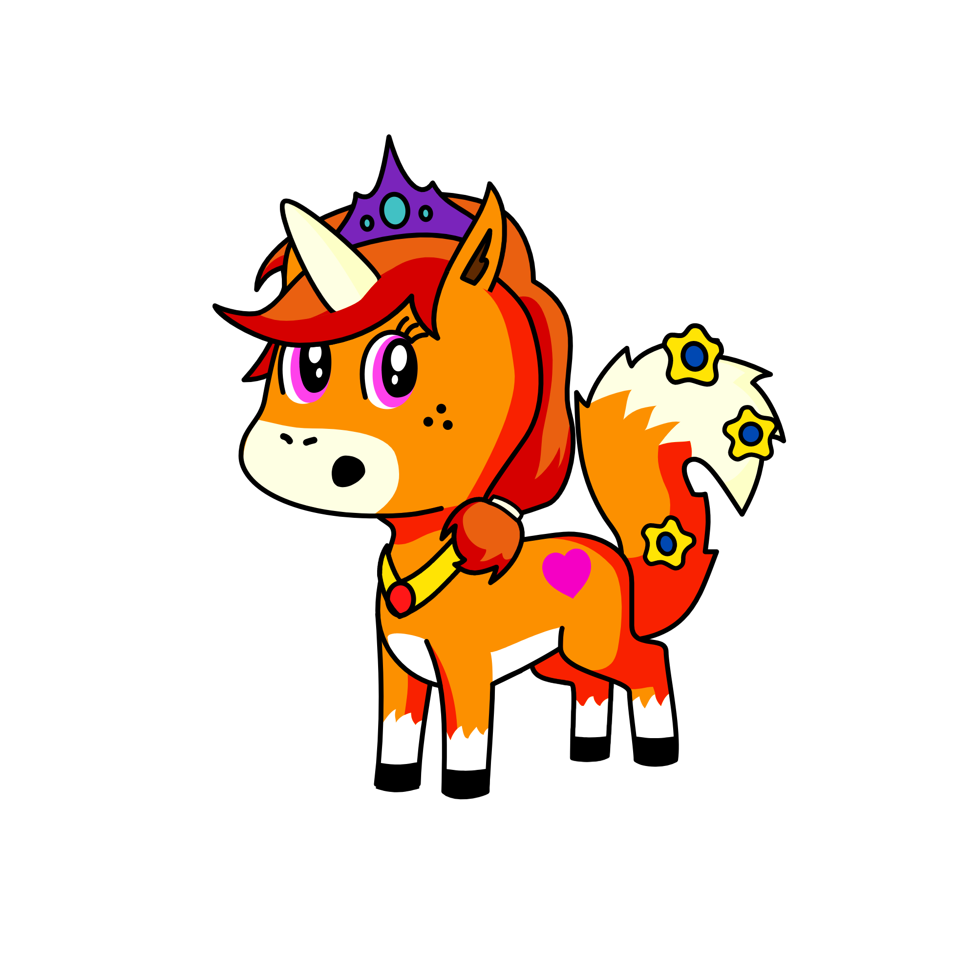 zaza, the unicorn