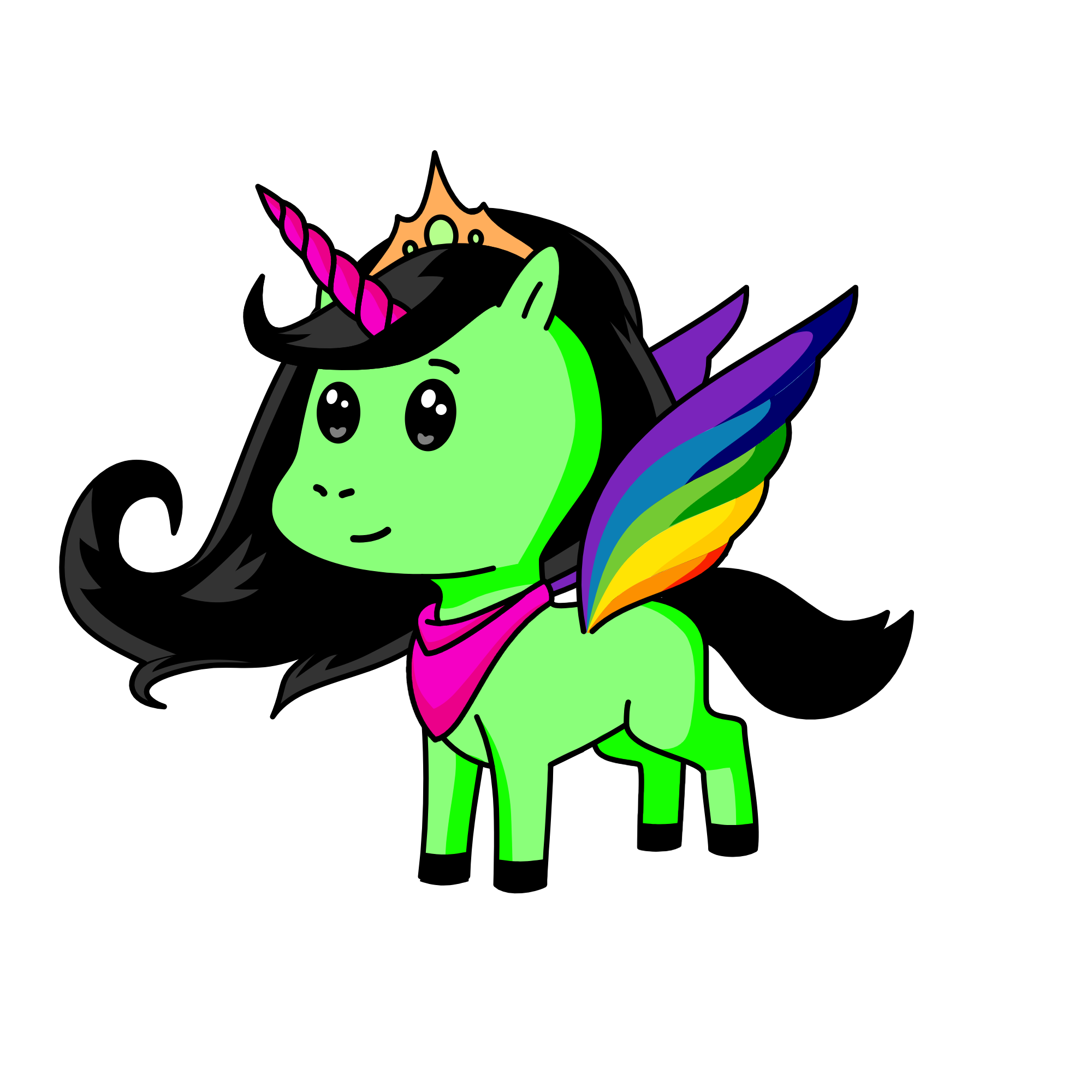 Sweet Star, the unicorn