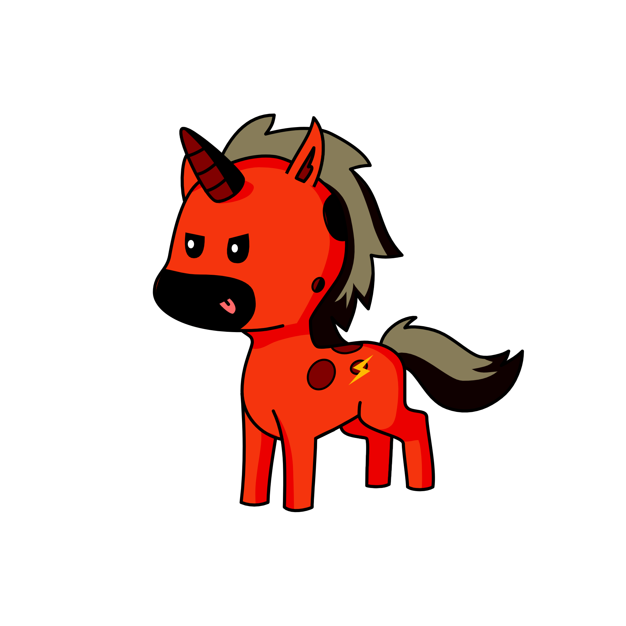 Desert, the unicorn