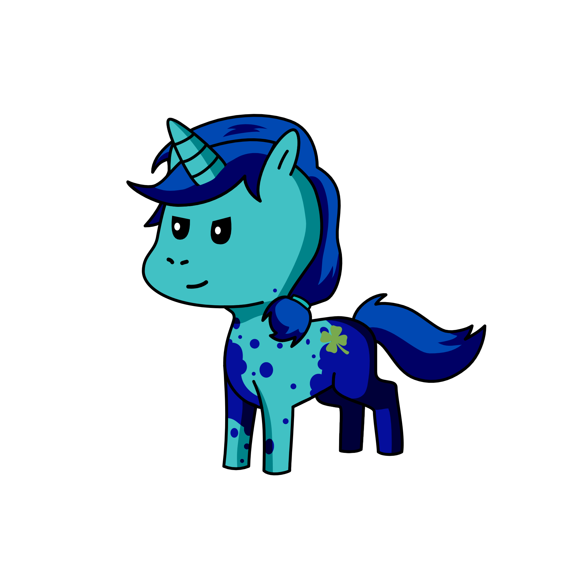 Sky, the unicorn